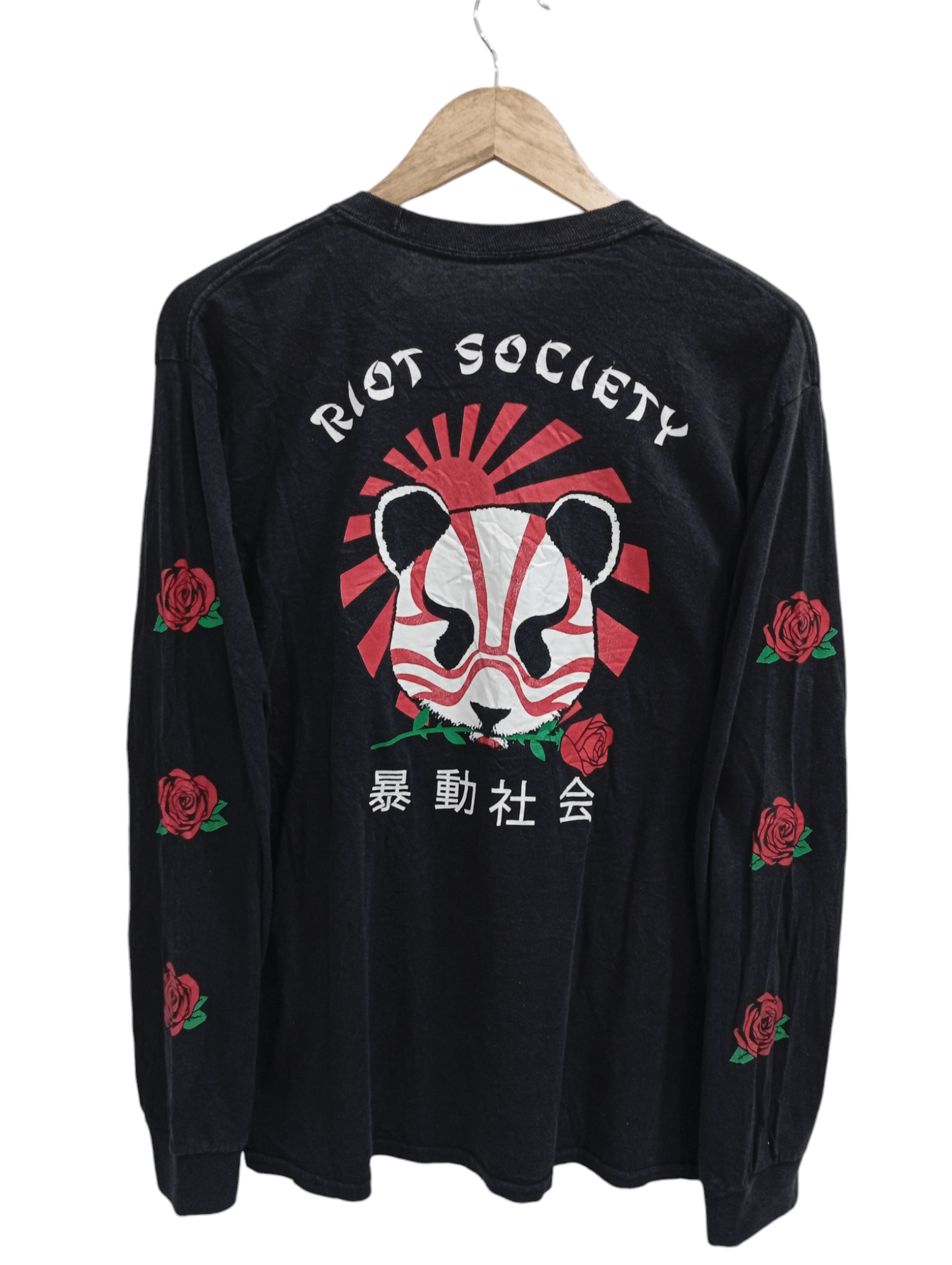 Japanese Brand × Riot Society × Vintage 🔥🔥Riot Society LS T-Shirt Size US M / EU 48-50 / 2 - 20 Thumbnail