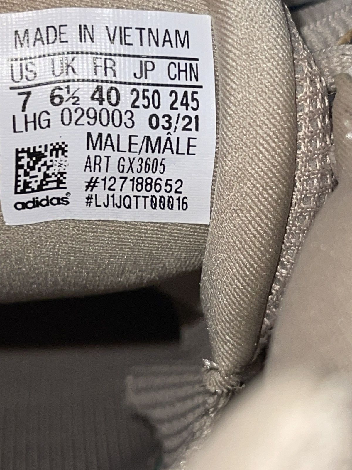 Adidas × Kanye West Yeezy 500 ‘Taupe Light’ Size US 7 / EU 40 - 5 Thumbnail