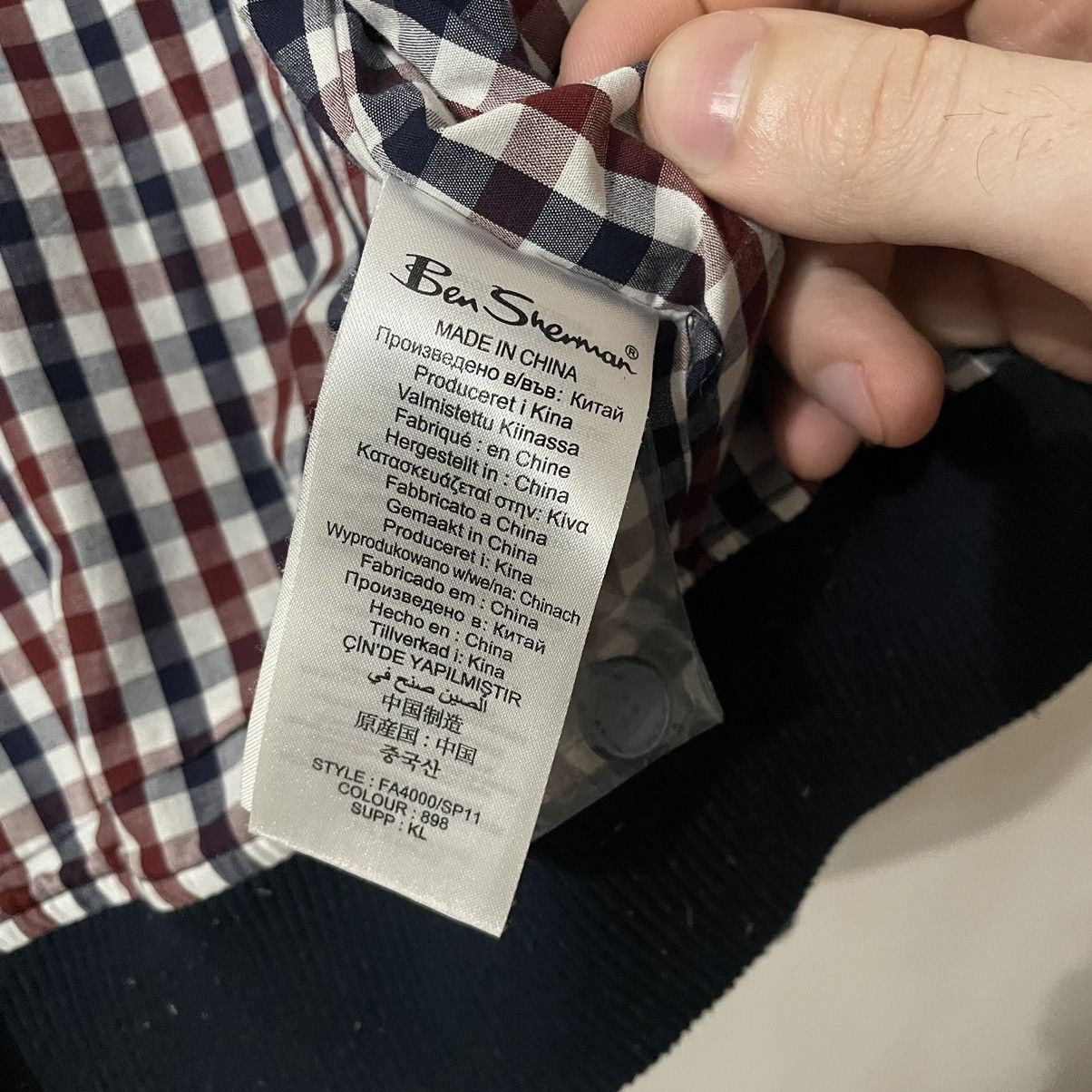Ben Sherman × Vintage Ben Sherman casual jacket Size US L / EU 52-54 / 3 - 4 Thumbnail