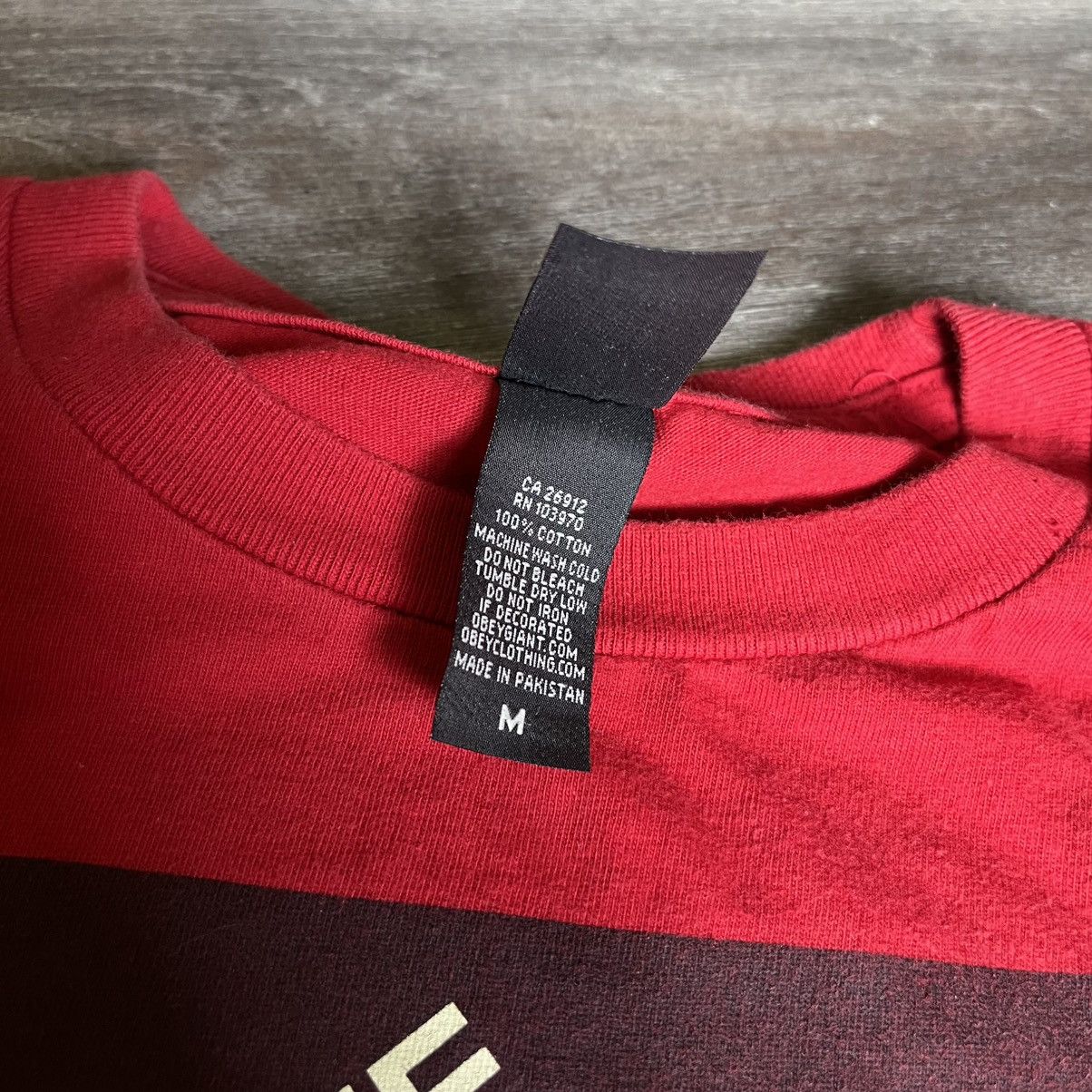 Obey Vintage 2000s Obey Propaganda Since 89 Train Political Tee Size US M / EU 48-50 / 2 - 5 Thumbnail