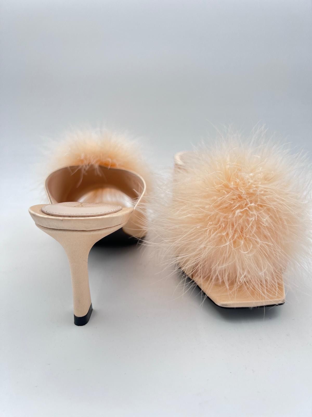 Saint Laurent Paris New Saint Laurent Blanco mules IT 37/ US 7 Size US 7 / IT 37 - 11 Thumbnail