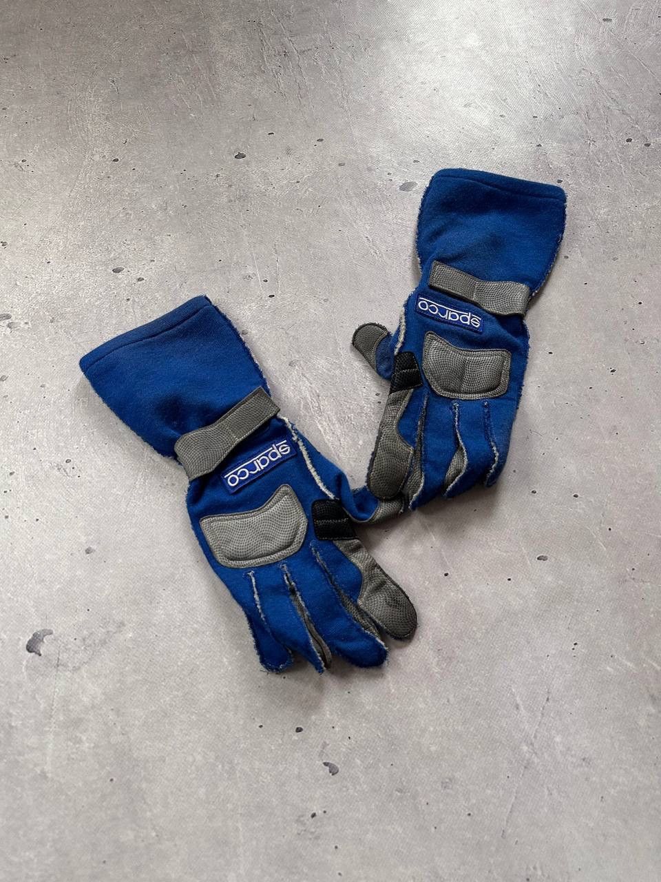 NASCAR × Vintage Sparco Vintage Racing Gloves Size ONE SIZE - 2 Thumbnail