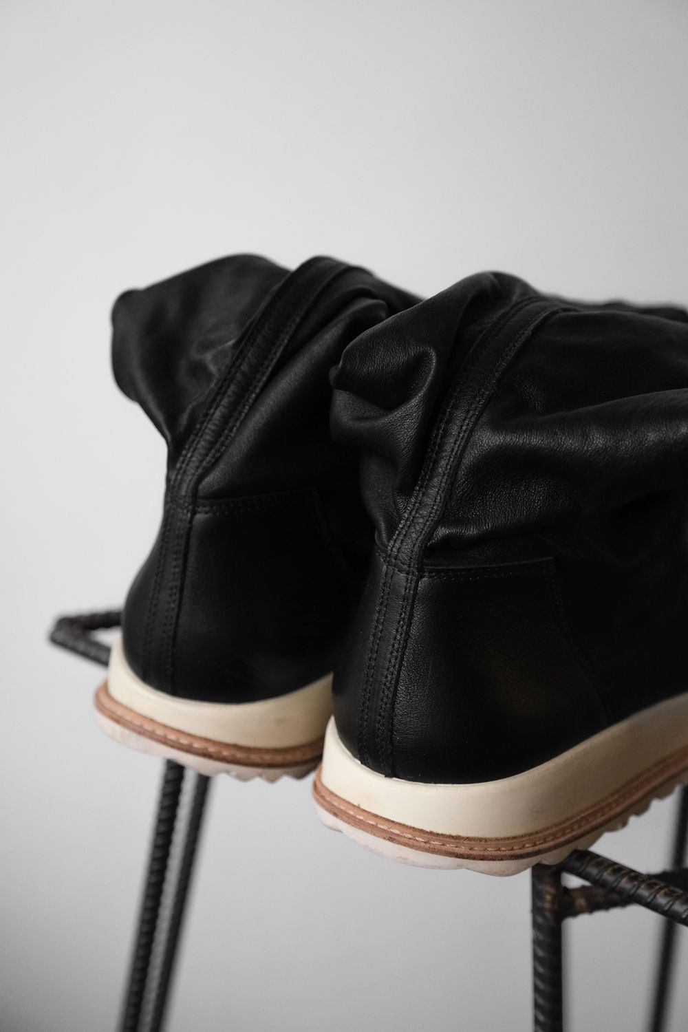 Hood Rubber × Rick Owens Rick Owens × Hood Rubber Company Dirt Grafton Sock Boots Size US 11 / EU 44 - 5 Thumbnail