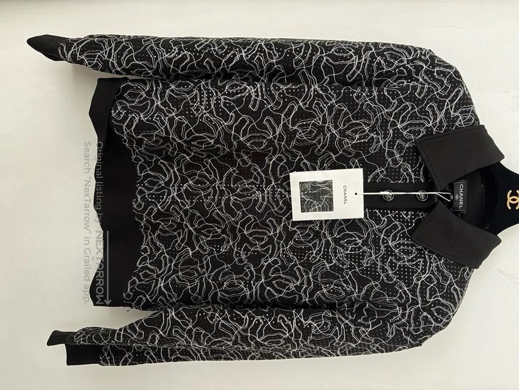 Chanel Chanel Early spring vacation black double C logo sequin po Size XS / US 0-2 / IT 36-38 - 1 Thumbnail