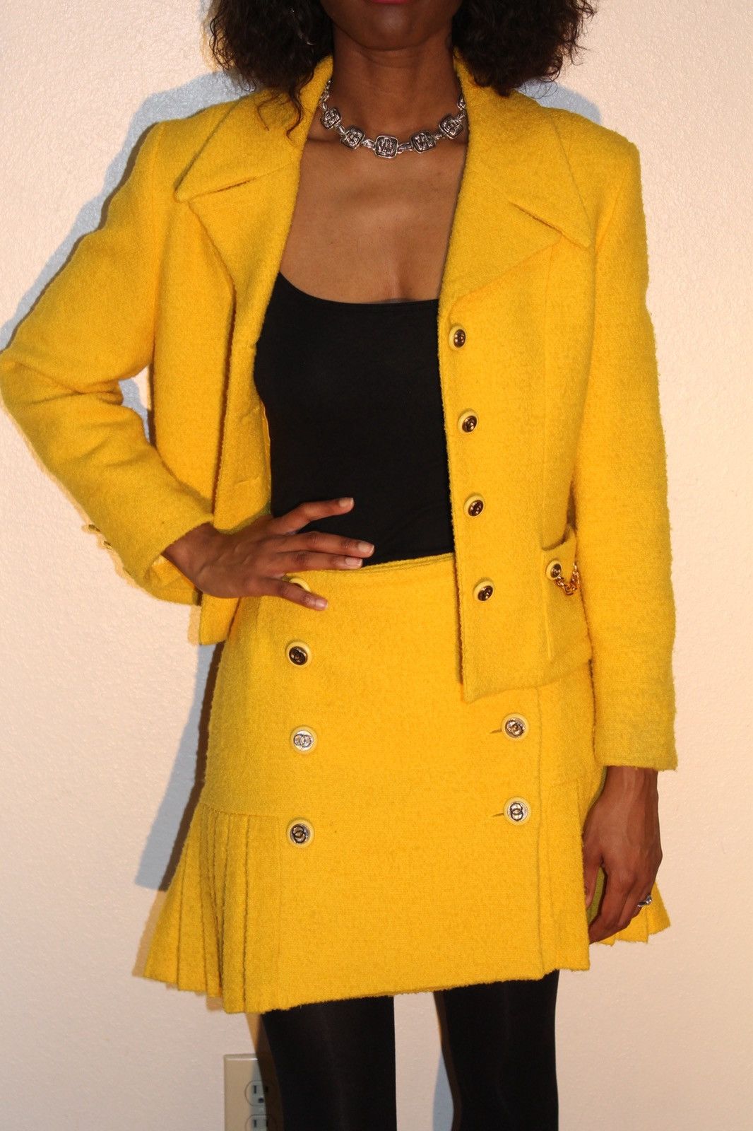 Other Nouritano Karess Paris Vintage Bouclé 2-Piece Set Size XS / US 0-2 / IT 36-38 - 1 Thumbnail