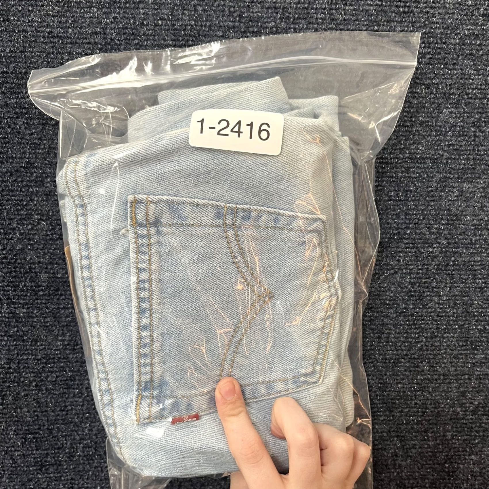 Levi's VINTAGE Levi's 545 Jeans Womens Small Light Blue Bootcut Denim 29in Zip Pockets Y2K Ven Size 29" - 5 Thumbnail