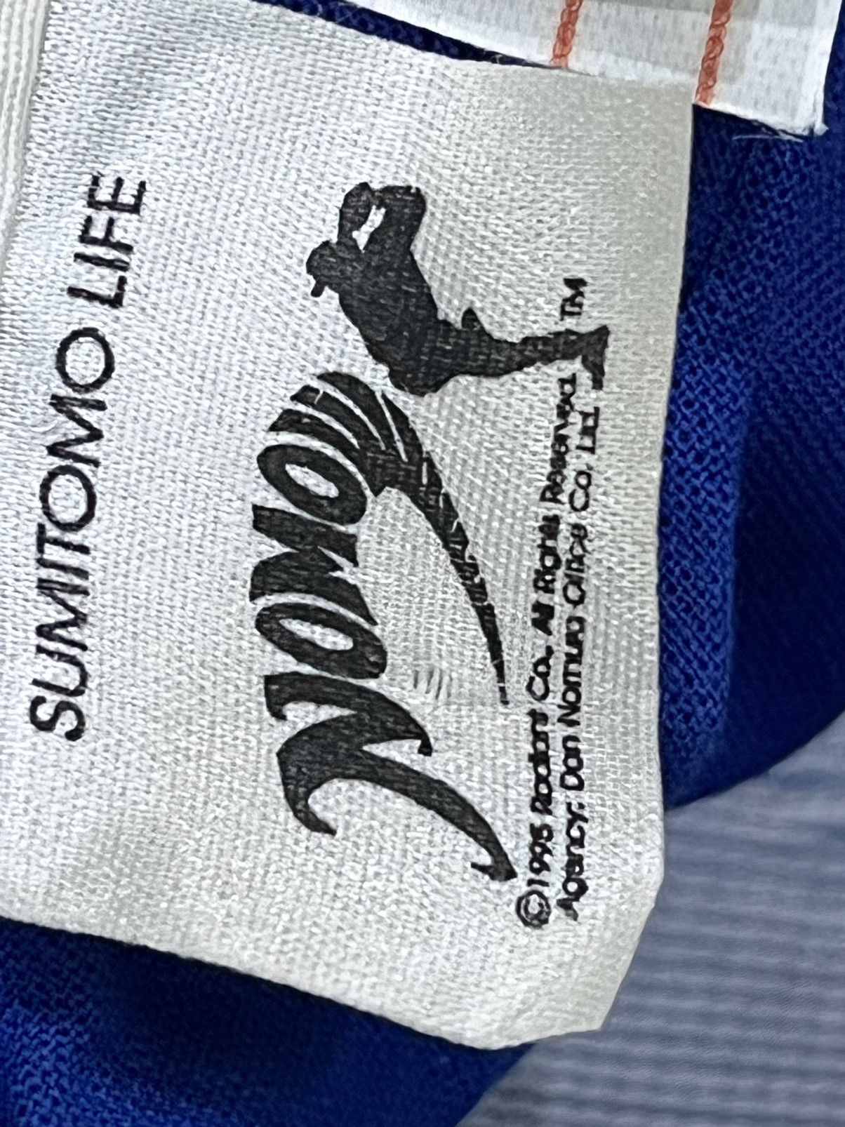 MLB 🔥VERY RARE🔥Vintage 90’s MLB DODGERS HIDEO NOMO Nissin Hat Size ONE SIZE - 12 Thumbnail