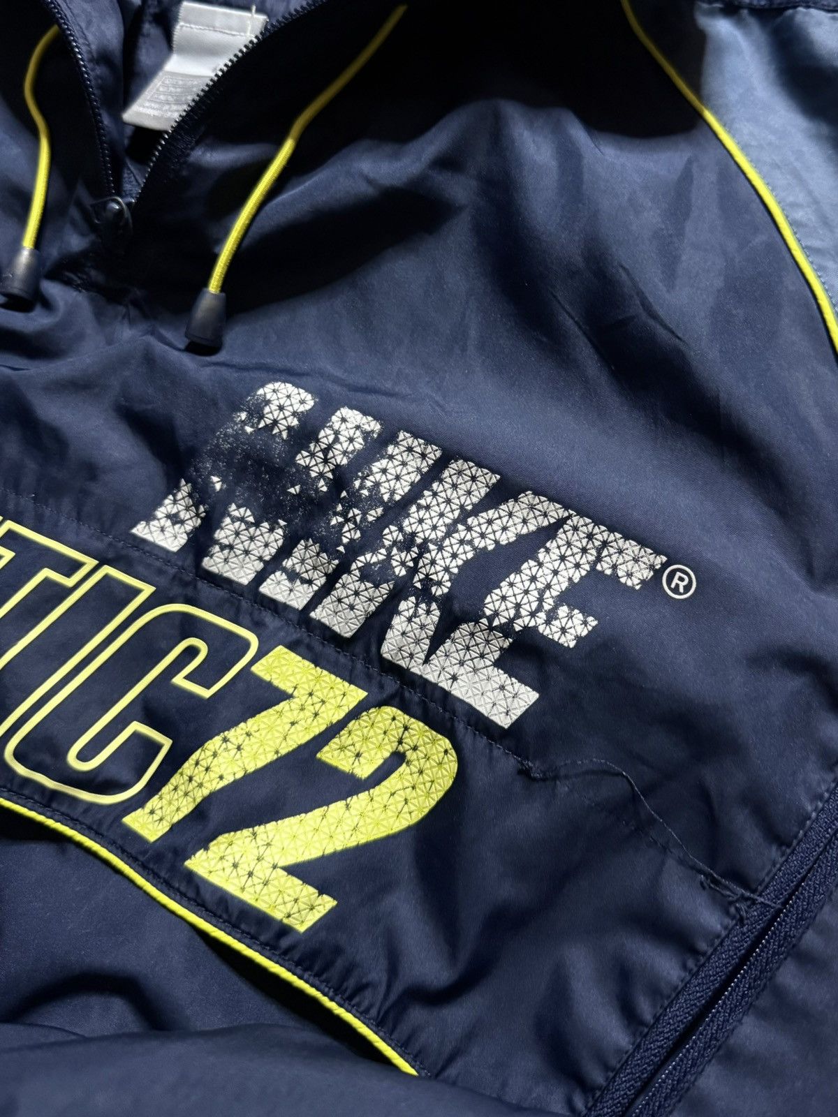 Nike 90s Nike Athletic Vintage Oversized Drill Big Logo Jacket Size US M / EU 48-50 / 2 - 13 Thumbnail
