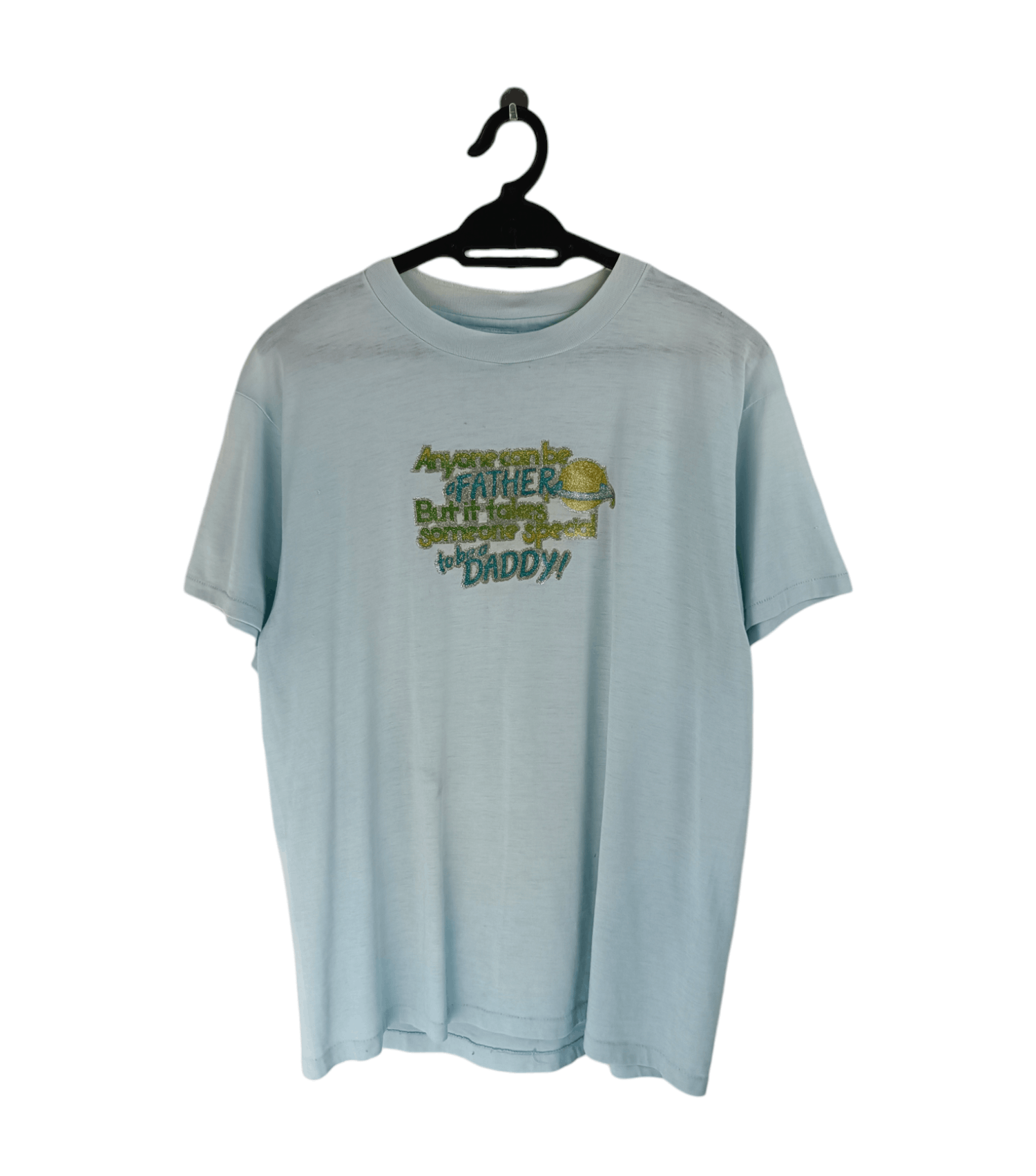 Hanes VINTAGE 80'S IRON ON PAPER THIN HANES 50/50 TEES Size US M / EU 48-50 / 2 - 1 Thumbnail