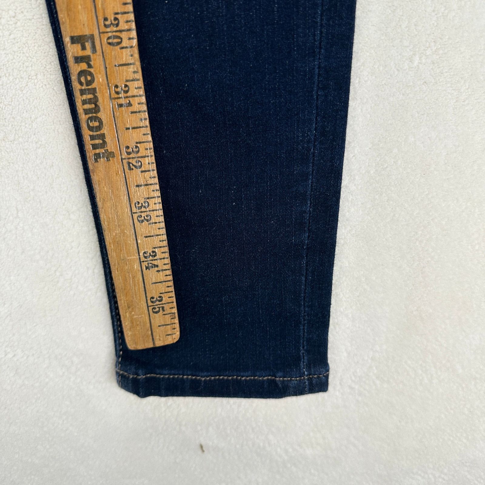 Joe's JOES WOMEN'S 24 FLAWLESS SKINNY JEANS DARK WASH PREMIUM DENI Size 24" / US 00 / IT 34 - 4 Thumbnail