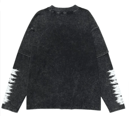 Japanese Brand × Vintage "Concentration Pray -L" Long Sleeve T shirt Size US L / EU 52-54 / 3 - 4 Thumbnail