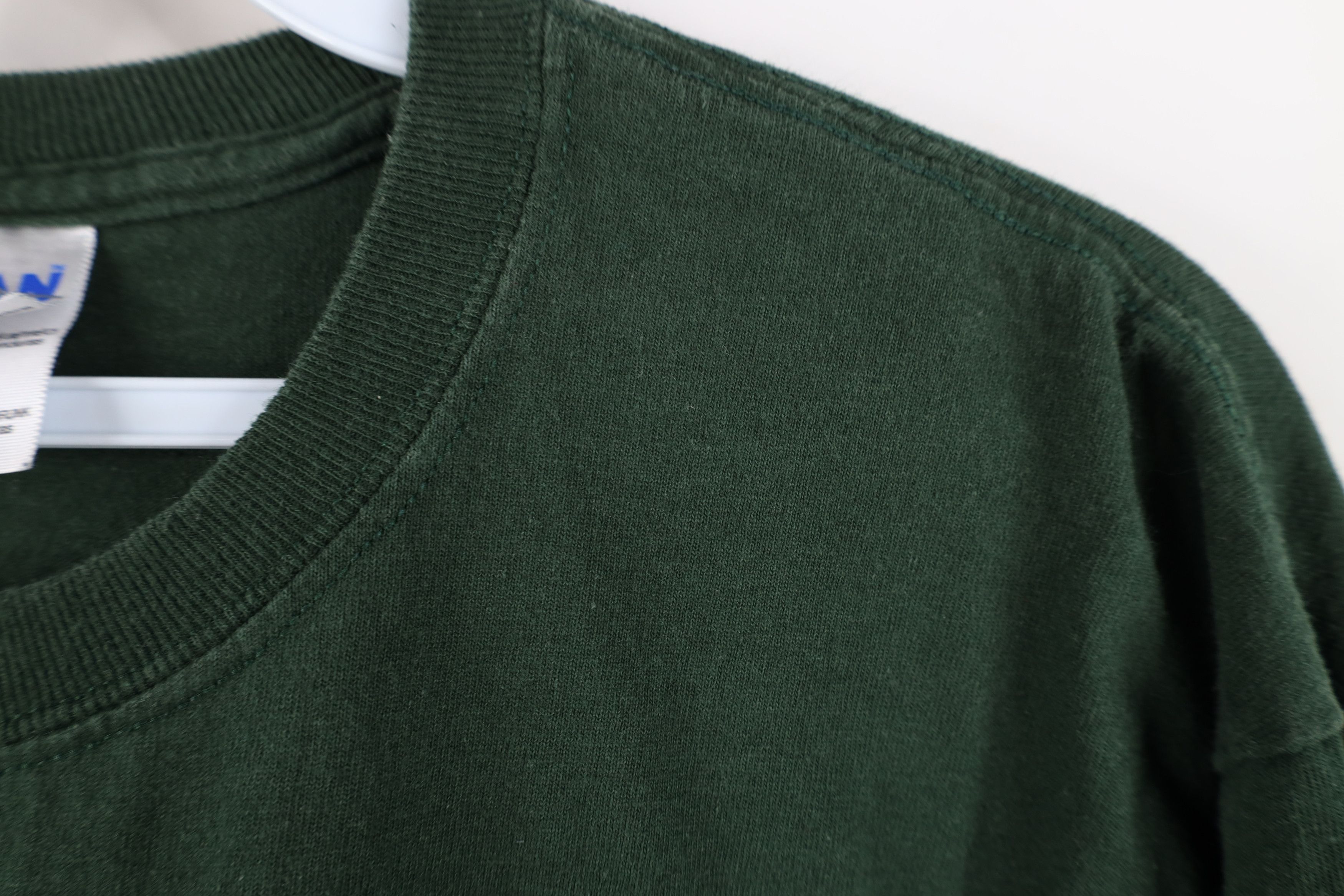 Vintage Vintage 90s Y2K Streetwear Blank Cotton Long Sleeve T-Shirt Size US M / EU 48-50 / 2 - 6 Thumbnail