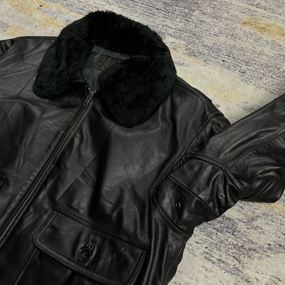 Other Liugoo leather horsehide G-1 flight jacket Size US L / EU 52-54 / 3 - 8 Thumbnail