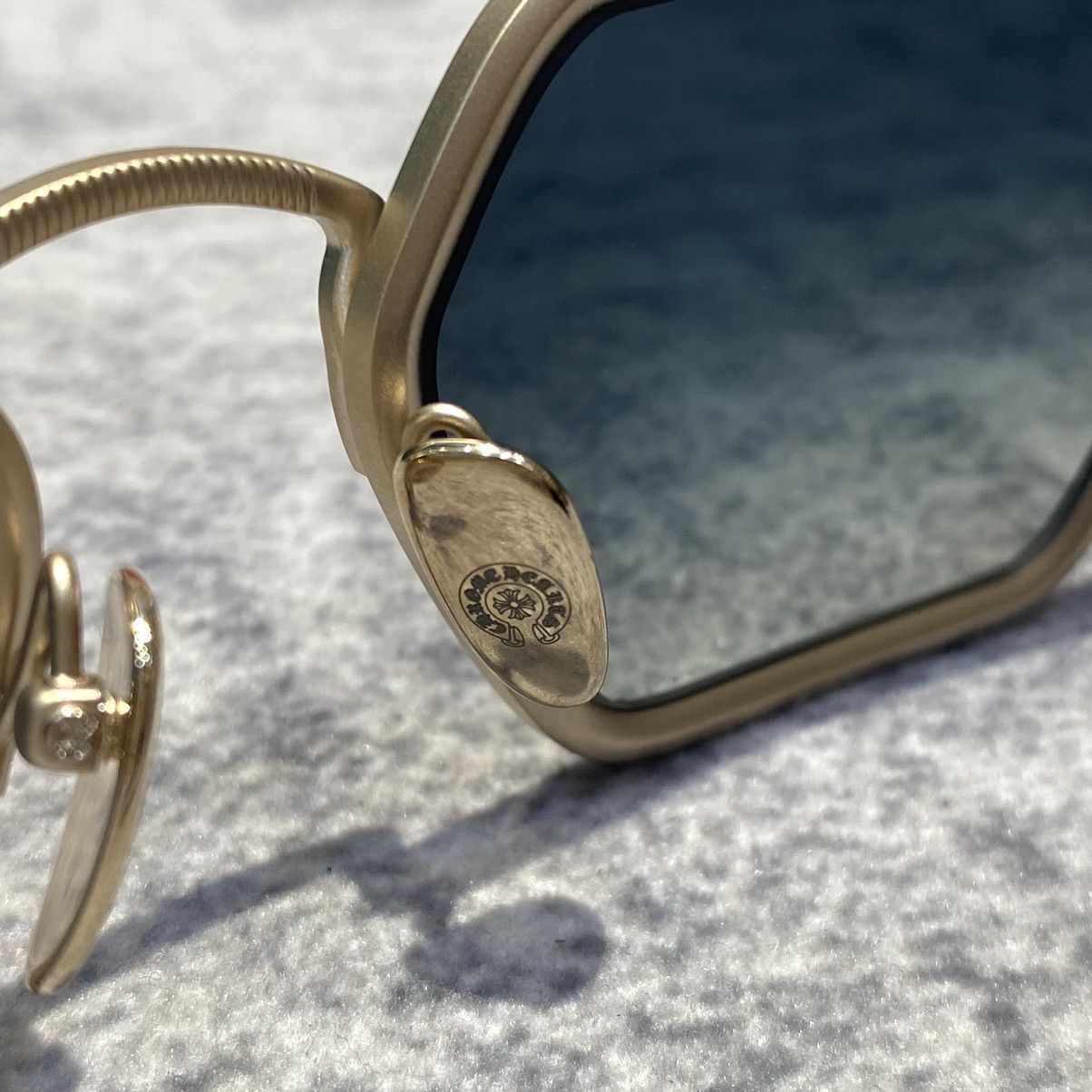 Chrome Hearts CHROME HEARTS DATASS MATTE GOLD PLATED Size ONE SIZE - 7 Thumbnail