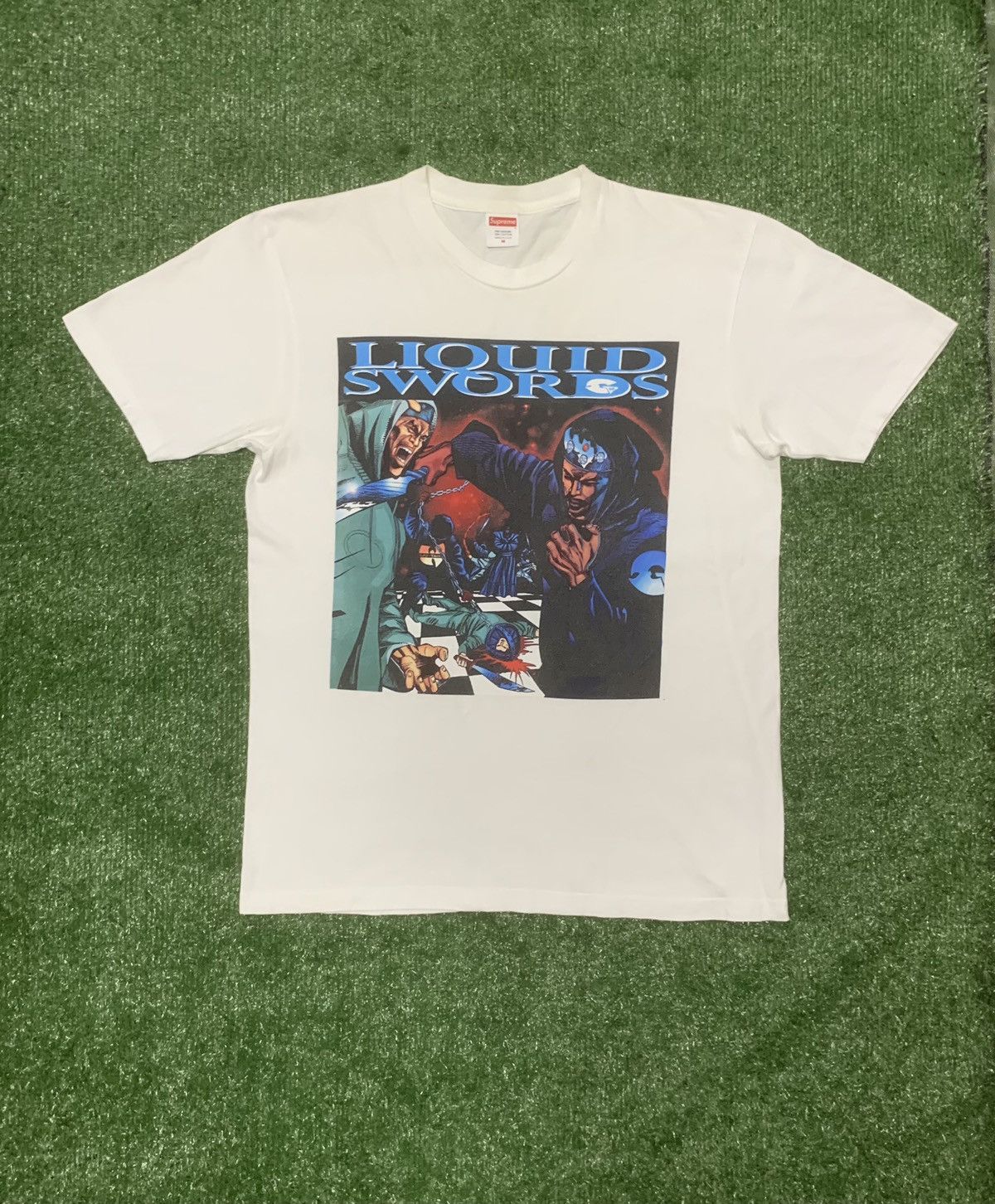 SUPREME NYC X GZA LIQUID SWORDS Tshirt