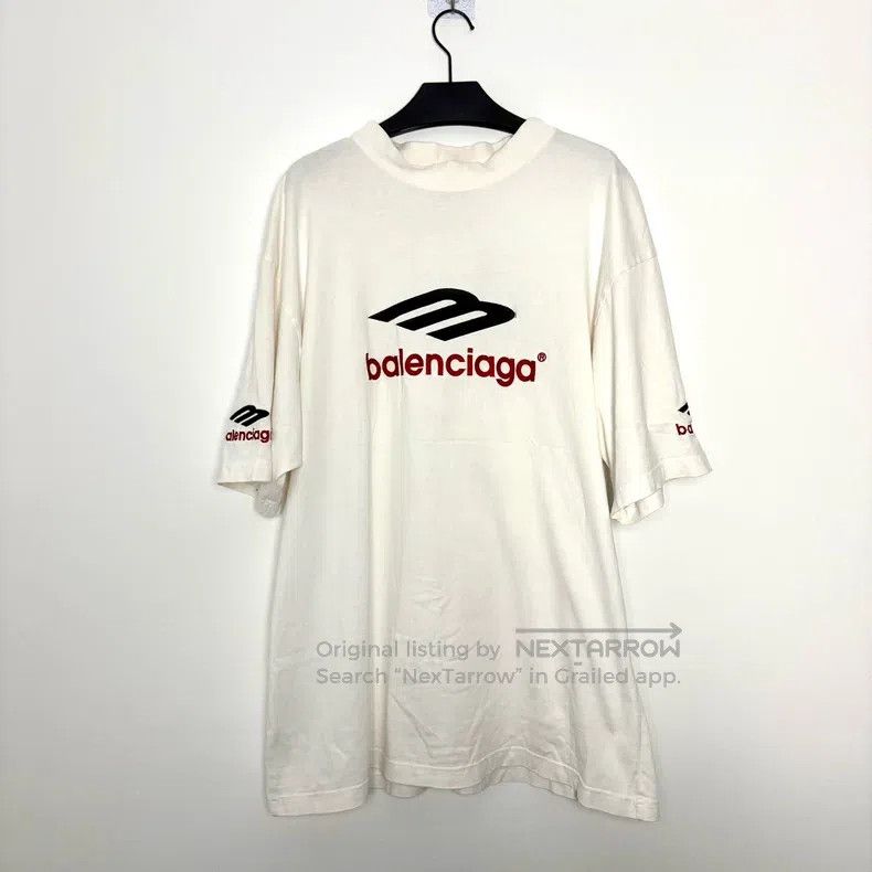 Other Balenciaga Logo embroidery crew neck short sleeve T-shirt Size US M / EU 48-50 / 2 - 1 Thumbnail