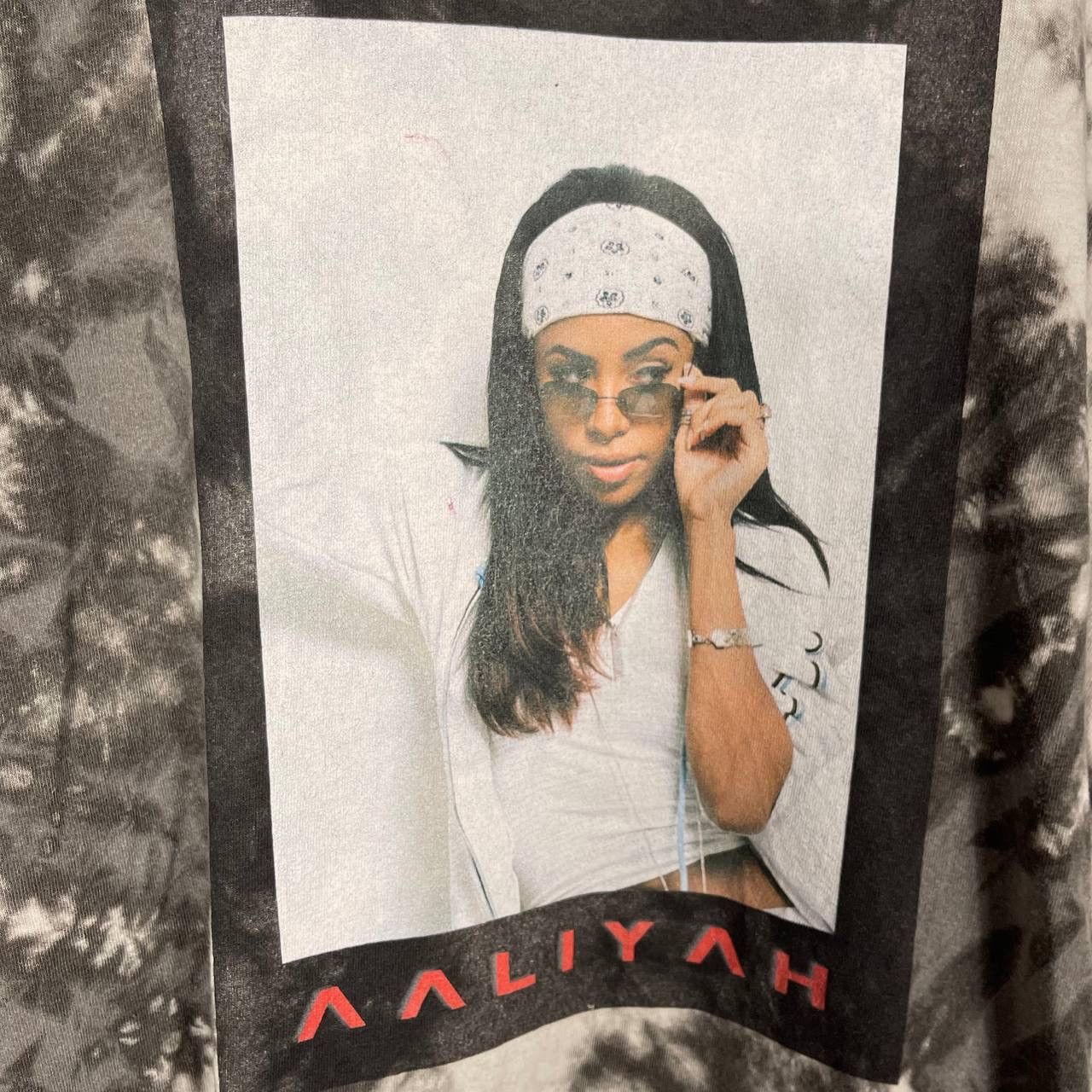 Band Tees × Rap Tees Aaliyah Tie Dye t-shirt Size US L / EU 52-54 / 3 - 3 Thumbnail