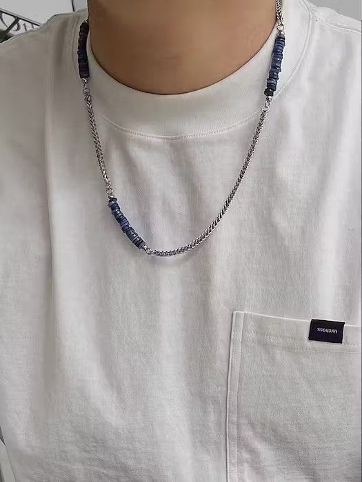 Designer Vintage Klein blue necklace Size ONE SIZE - 2 Thumbnail
