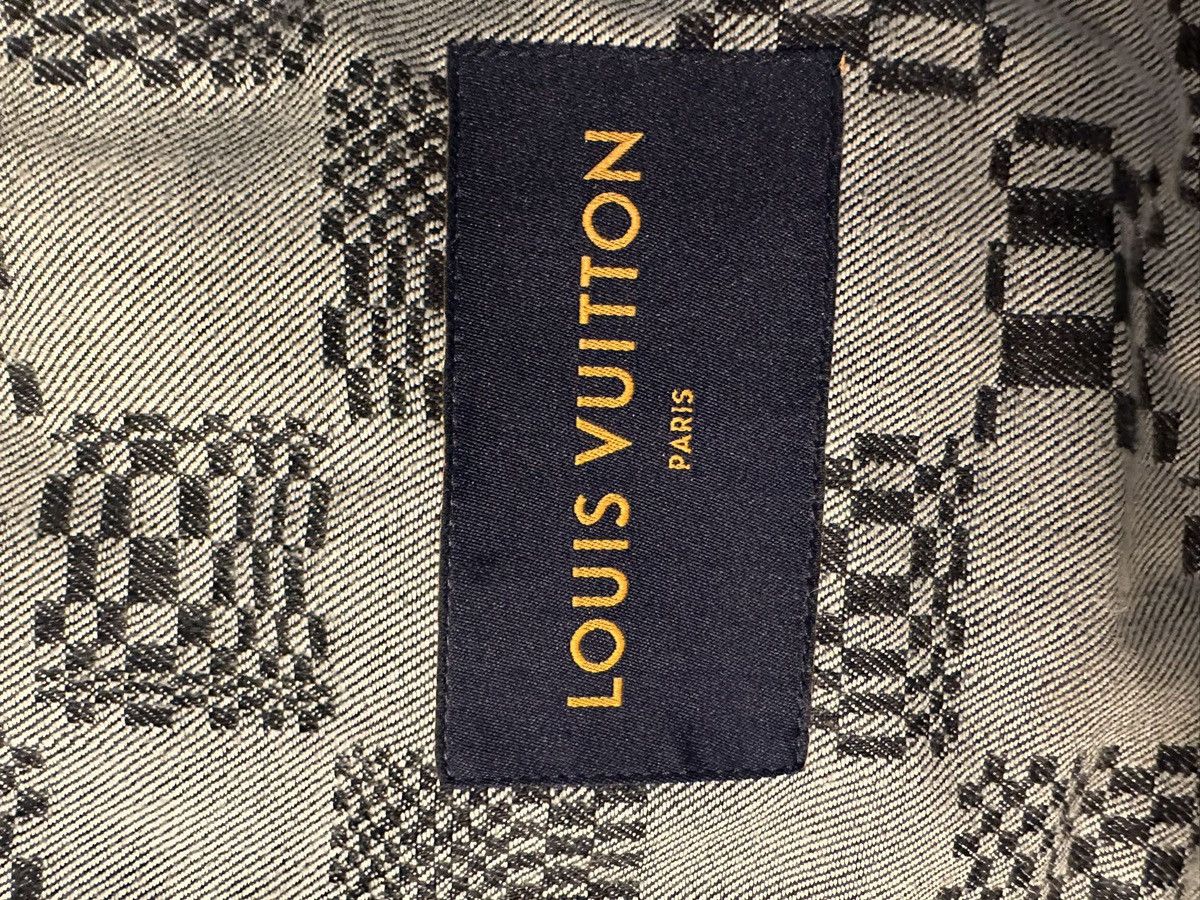 Louis Vuitton Distorted Denim Jacket