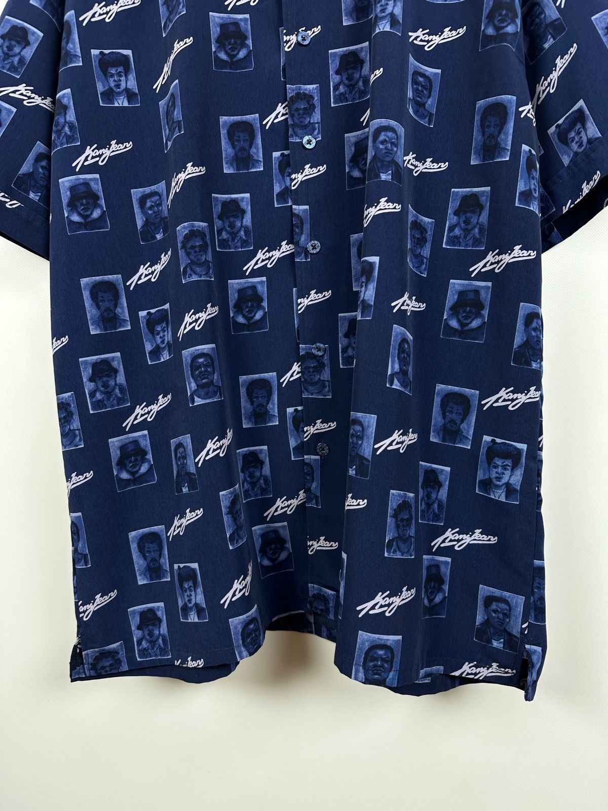 Karl Kani Vintage Karl Kani Jeans Monogram All Over Print Shirt Size US XL / EU 56 / 4 - 7 Thumbnail