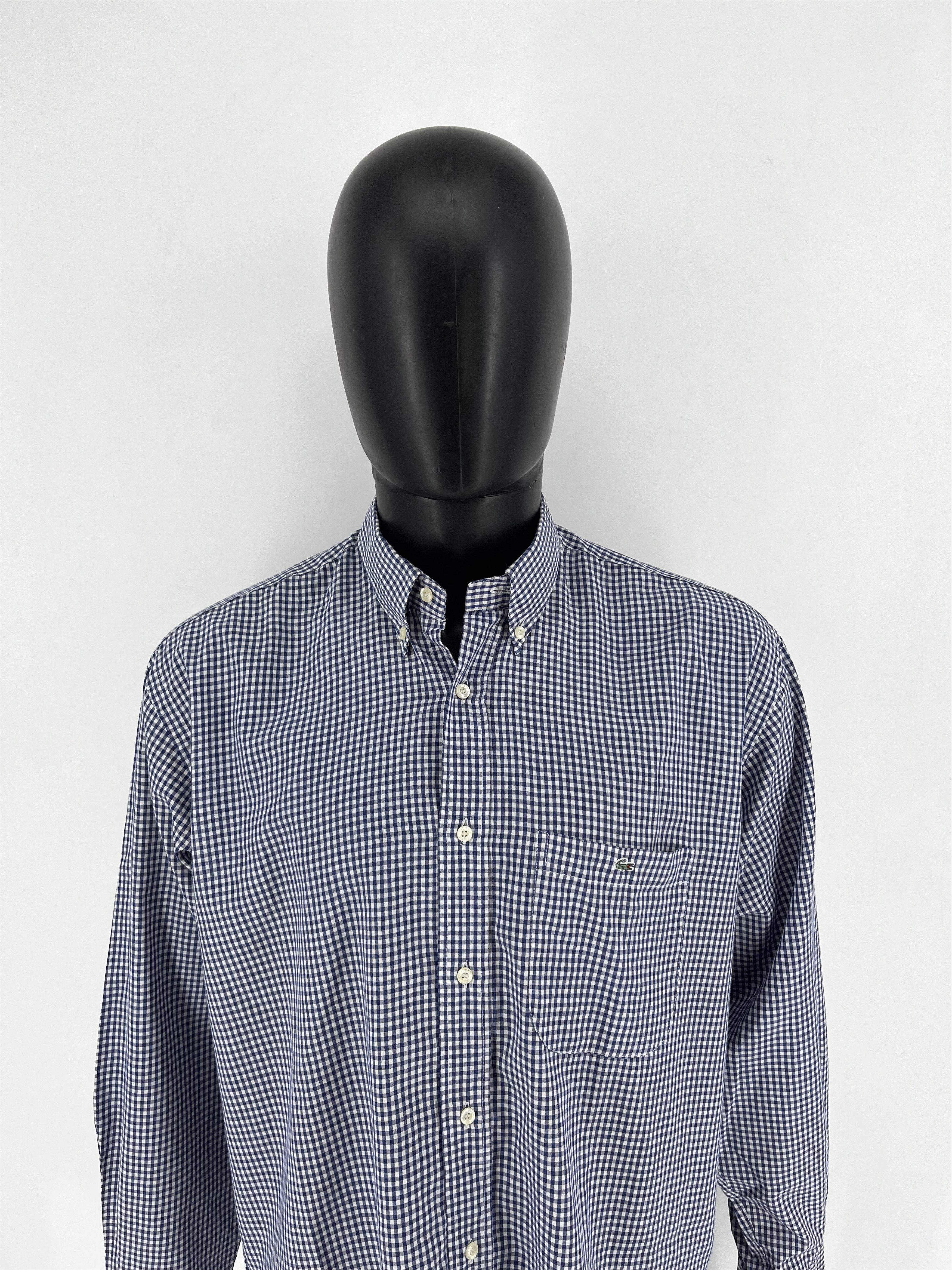 Lacoste Lacoste Long Sleeve Button Down Shirt Plaid Collared Size US M / EU 48-50 / 2 - 5 Thumbnail