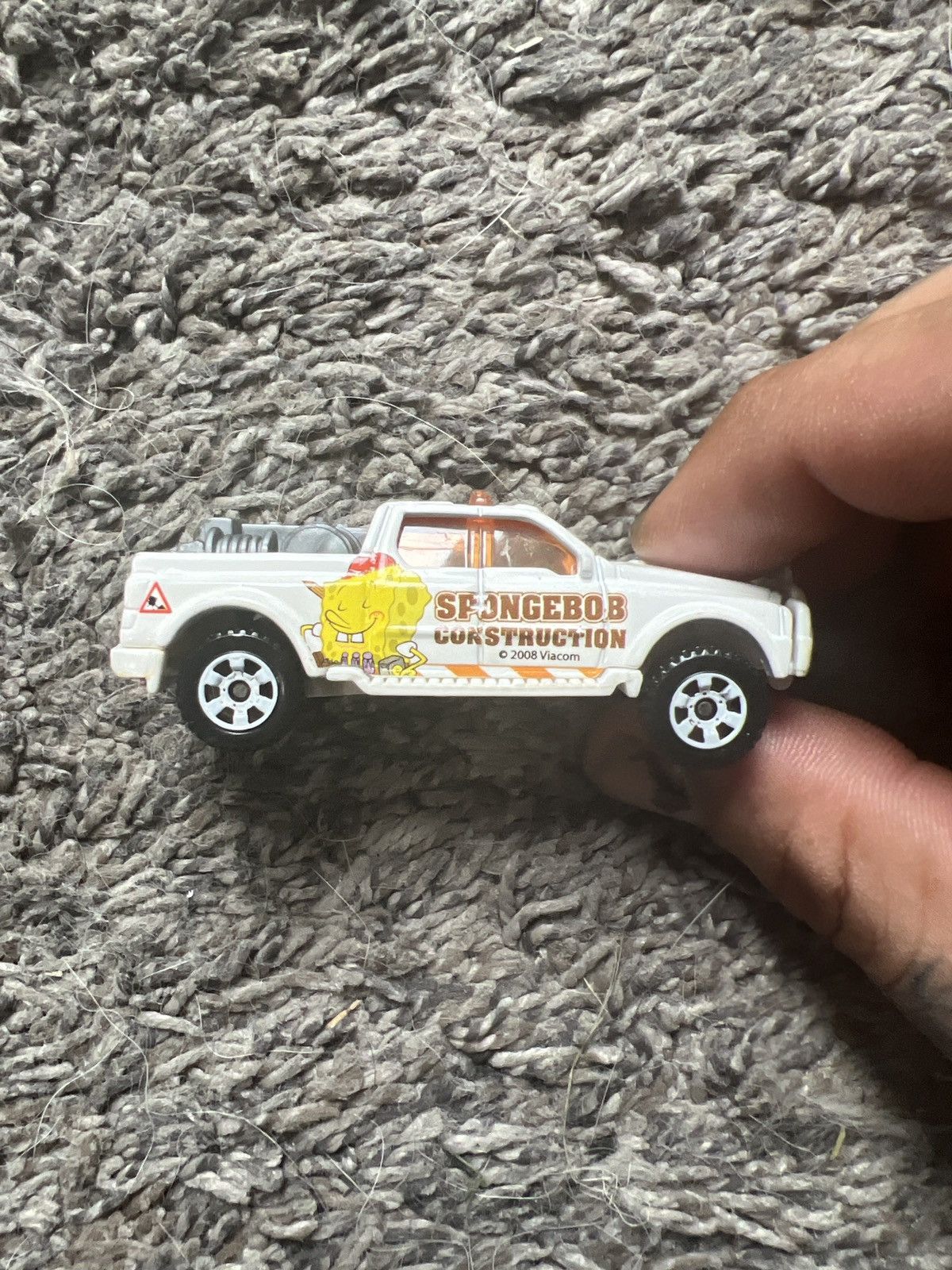 Nickelodeon 2002 Matchbox SpongeBob Construction Emergency Rescue 4X4 Size ONE SIZE - 2 Thumbnail