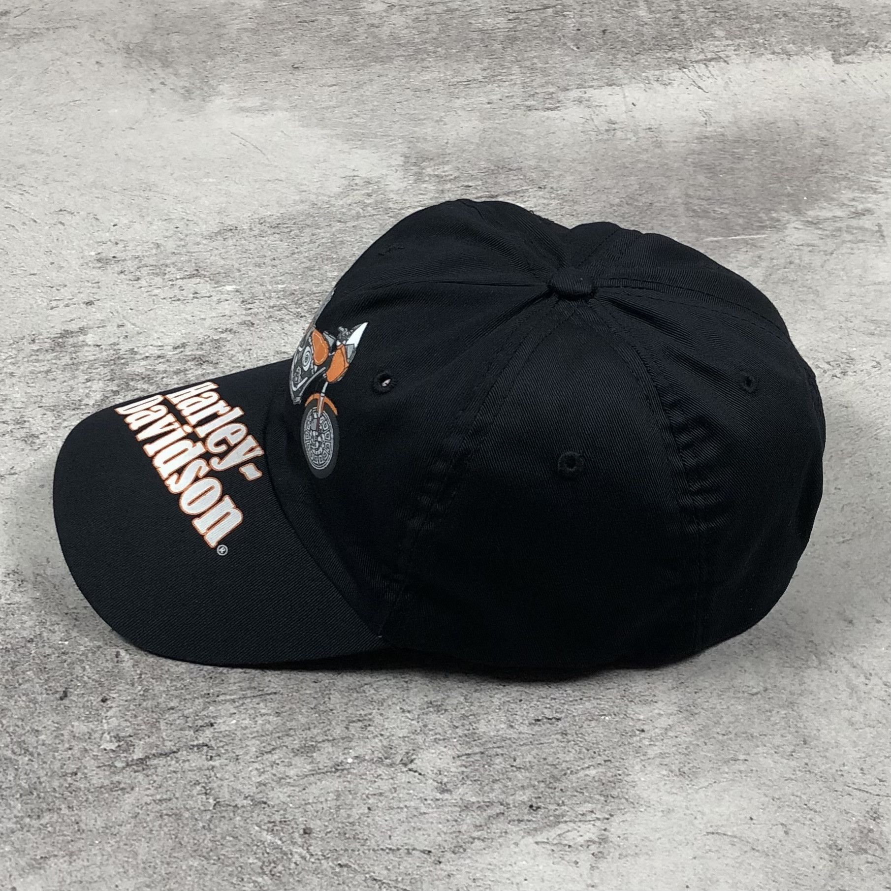 Harley Davidson Harley Davidson Electra Glide Motorcycle Graphic Cap biker Size ONE SIZE - 5 Thumbnail