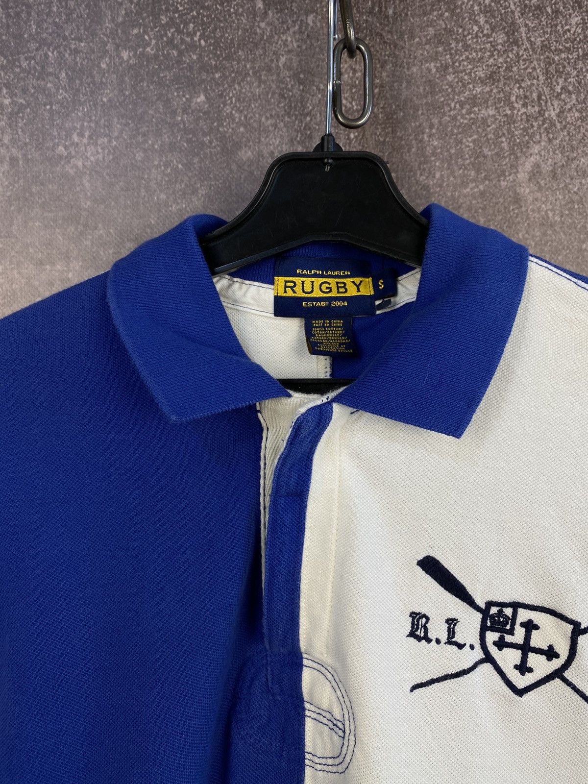 Polo Ralph Lauren Vintage 90s Polo Ralph Lauren Rugby Long Sleeve Shirt Size US S / EU 44-46 / 1 - 5 Thumbnail