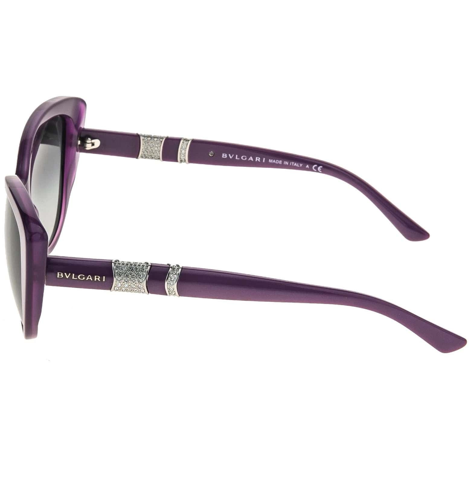 Bvlgari BVLGARI BV8151B 8151 MUSA Cat Eye Purple Crystal Sunglasses Size ONE SIZE - 7 Thumbnail