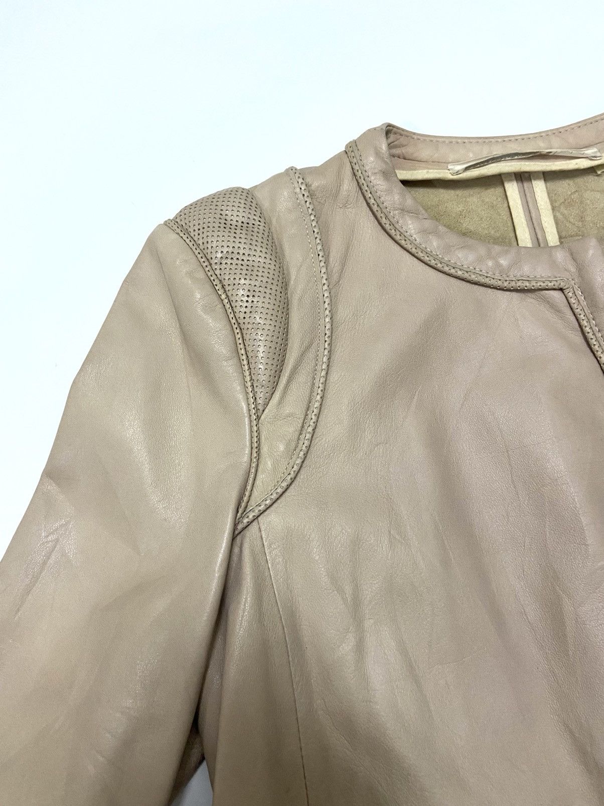 Genuine Leather LEATHER JACKET Size XS / US 0-2 / IT 36-38 - 7 Thumbnail