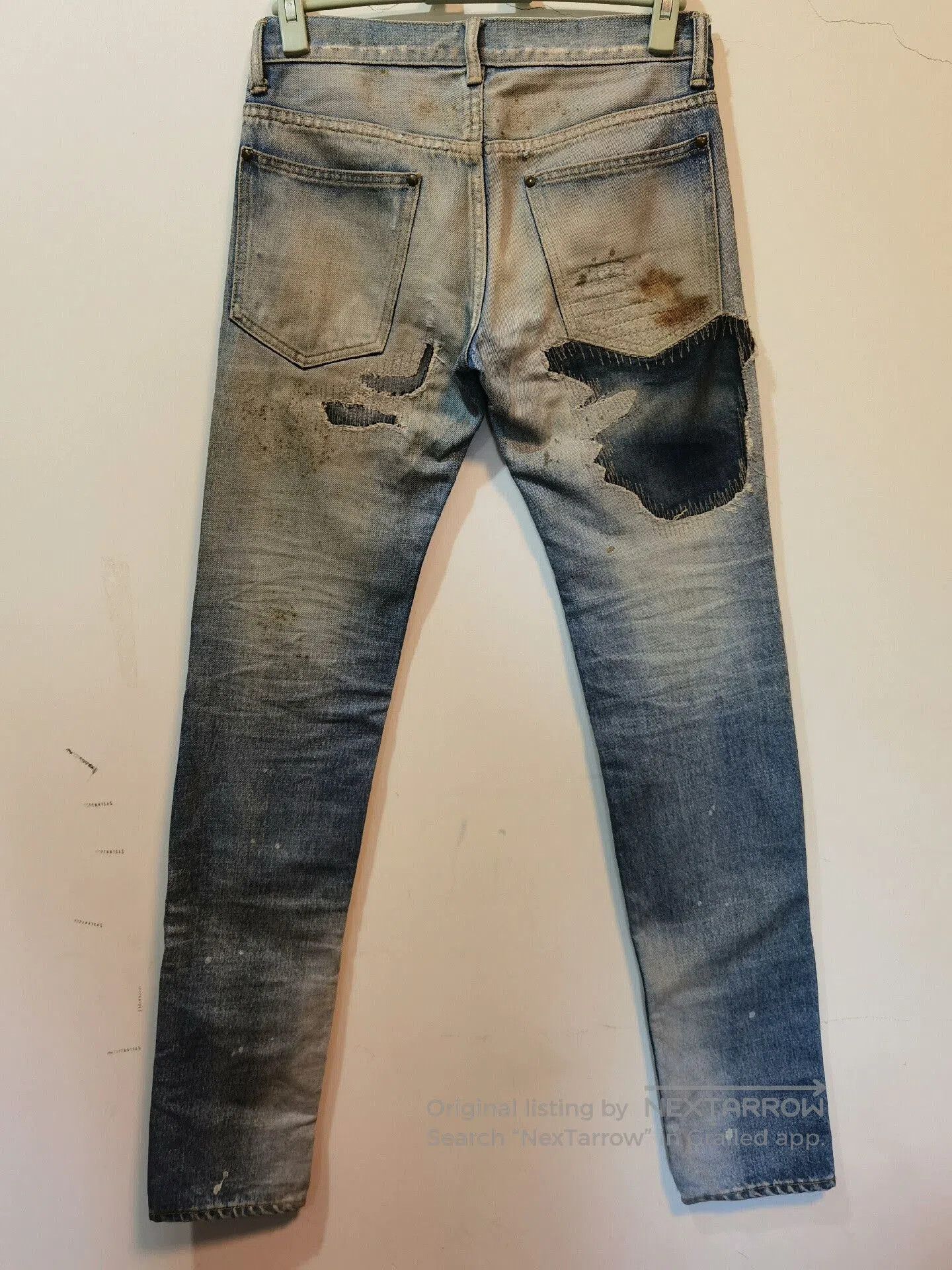 Pledge pledge patchwork distressed denim pants. Size US 38 / EU 54 - 2 Thumbnail