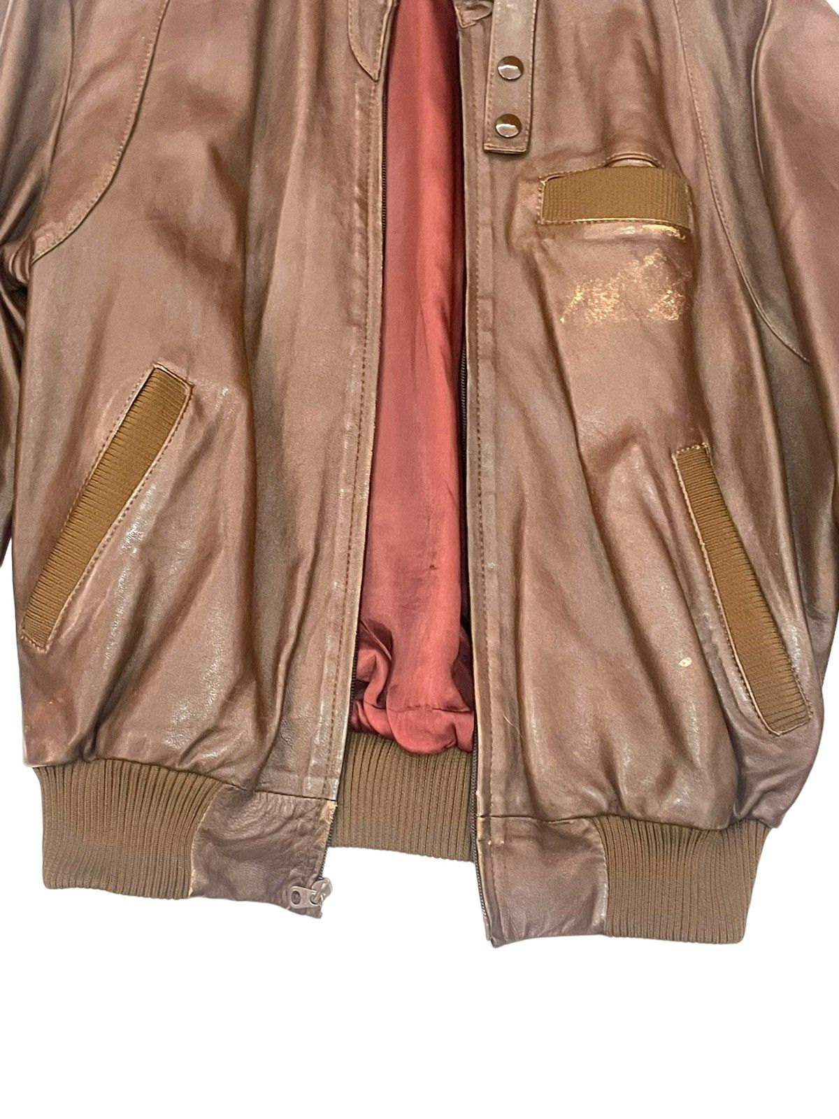 Vintage Vintage Mont Brown Bomber Jacket Size US S / EU 44-46 / 1 - 4 Thumbnail