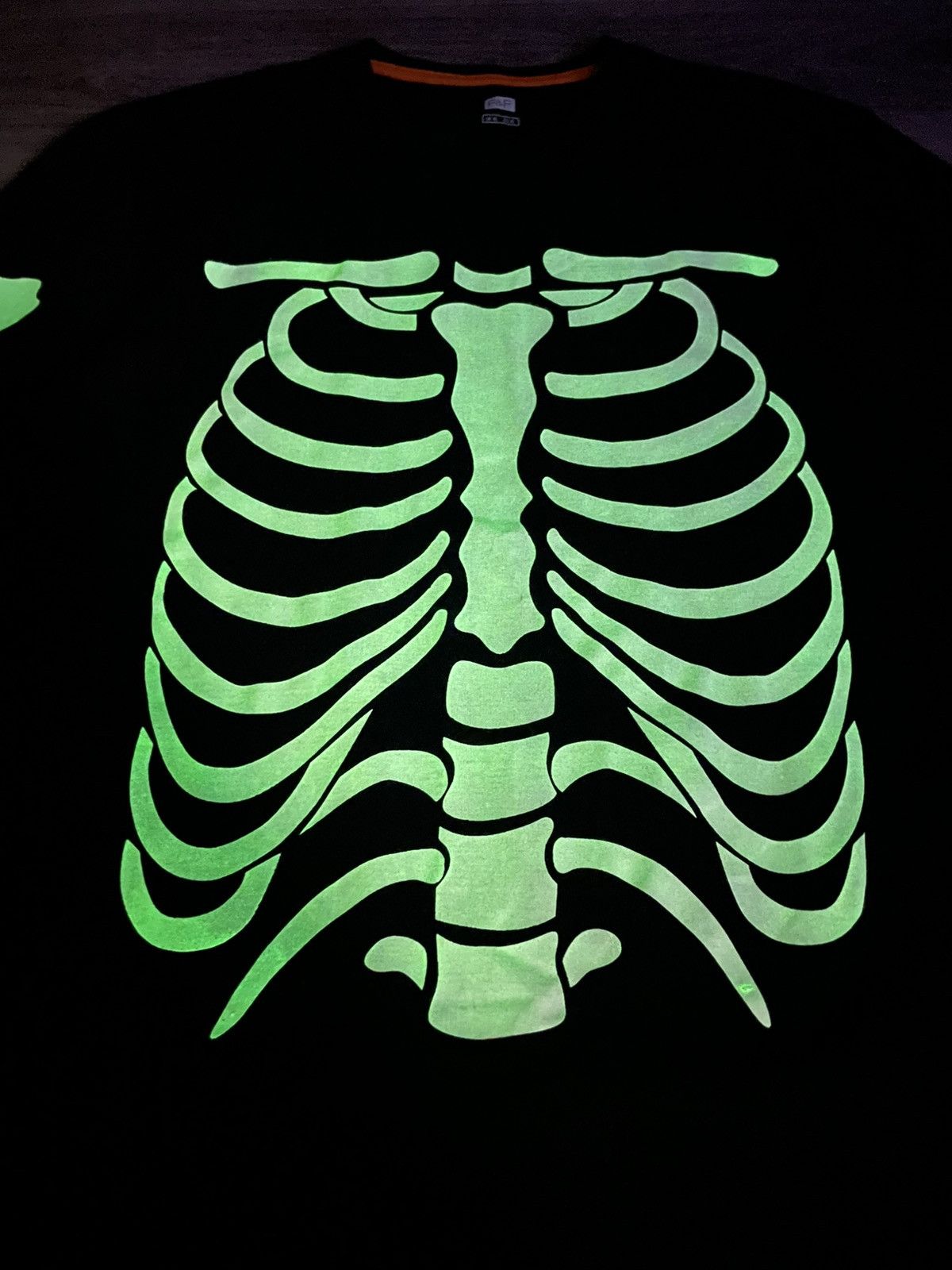 Other Skeleton Glow In The Dark Long Sleeve Halloween T-Shirt Size US XL / EU 56 / 4 - 4 Thumbnail