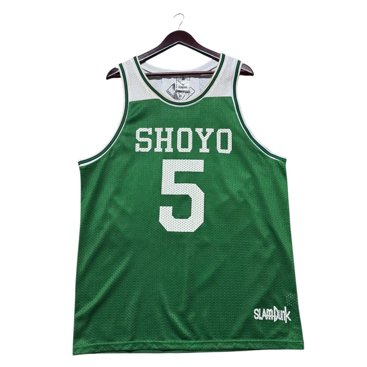 Anime × Japanese Brand Vintage Slam Dunk Hanagata Shoyo Basketball Jersey Size US XL / EU 56 / 4 - 1 Thumbnail