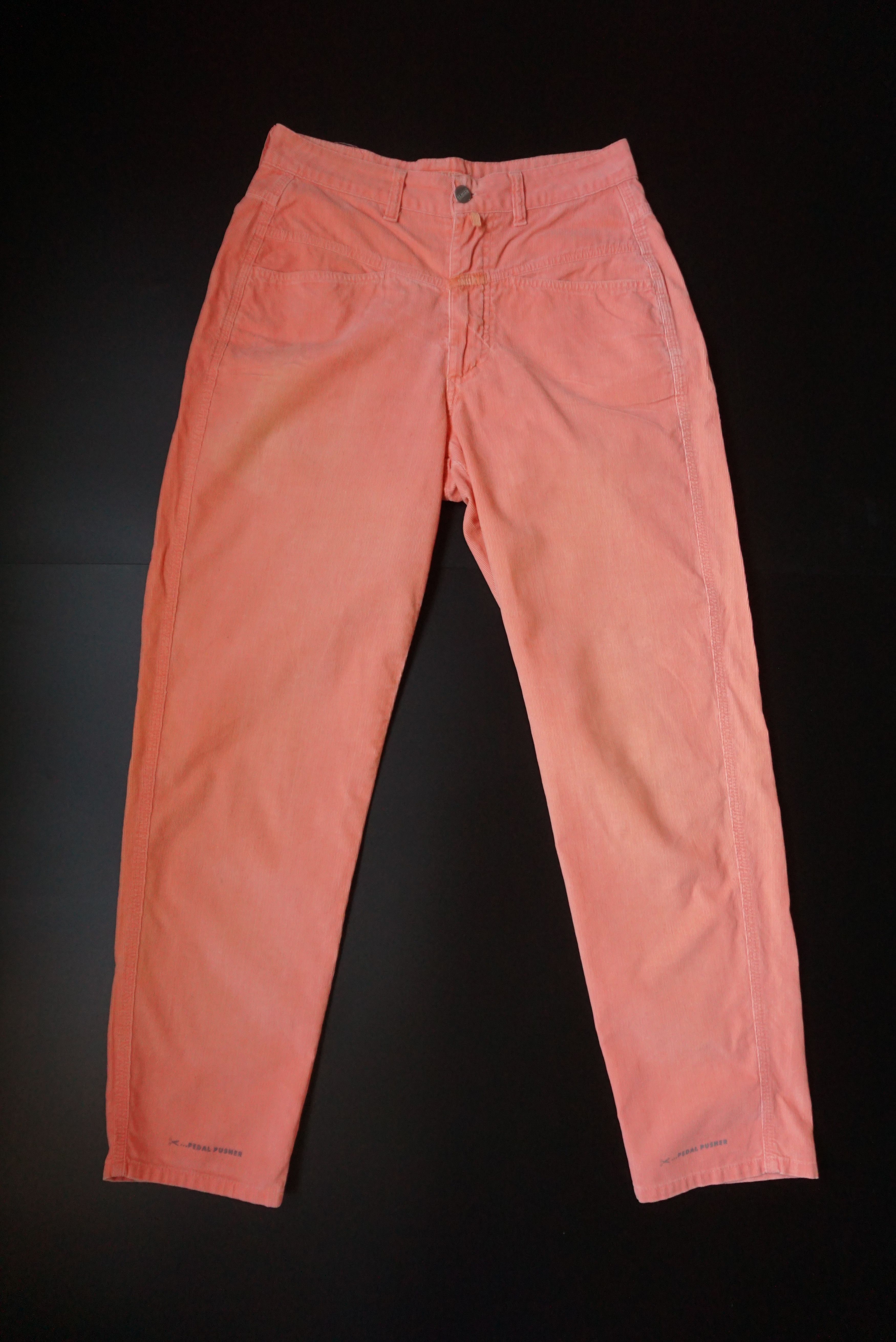 CLOSED Closed Pedal pusher corduroy trousers IT 44 M 38 28 cord Size 30" / US 8 / IT 44 - 2 Thumbnail