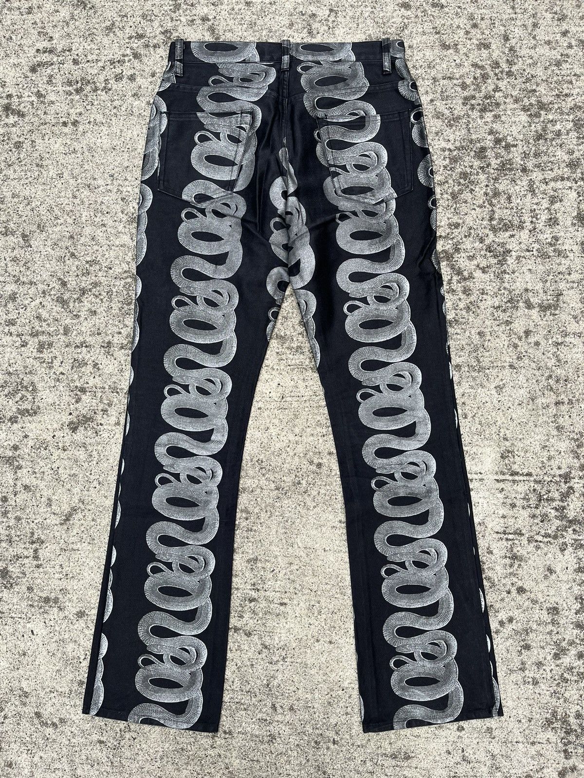 Hysteric Glamour 90s Hysteric glamour snake pants archive y2k Size US 28 / EU 44 - 2 Thumbnail