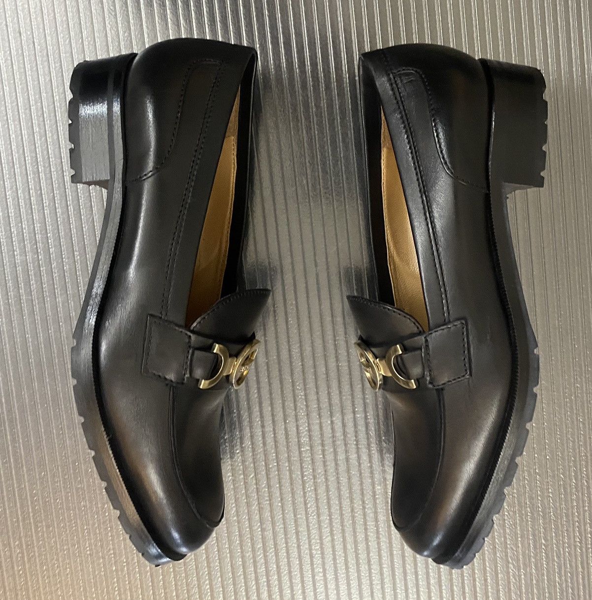 Testoni A.testoni black classic calf moccasin loafer 35.5 NEW Size US 5.5 / IT 35.5 - 6 Thumbnail