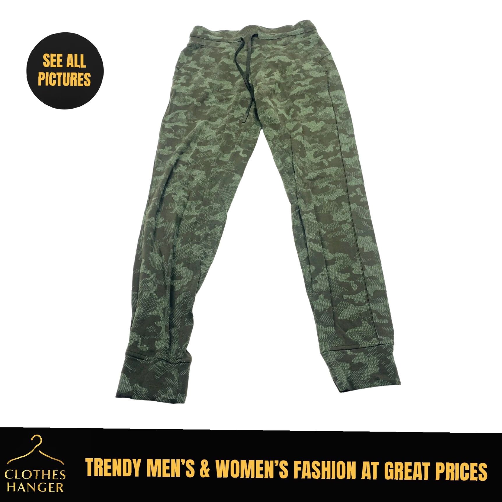 Lululemon VINTAGE Lululemon Ready To Rulu Jogger 29” Women’s Size 6 in Camo Dark Olive Green Twill Size 28" / US 6 / IT 42 - 2 Thumbnail