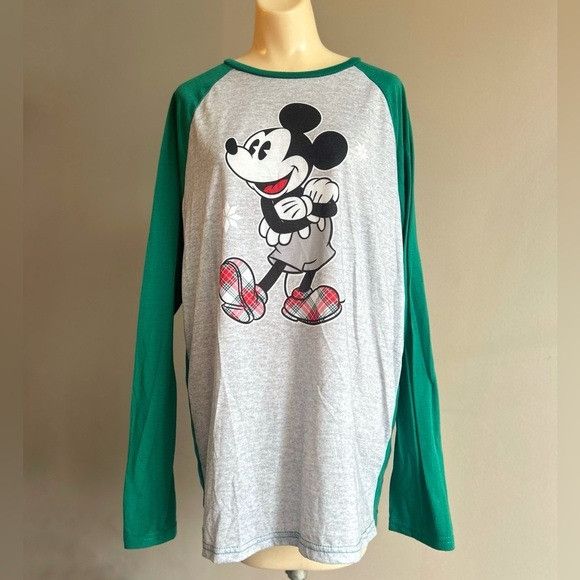 Disney Mickey Mouse Holiday Jersey Size M / US 6-8 / IT 42-44 - 1 Thumbnail