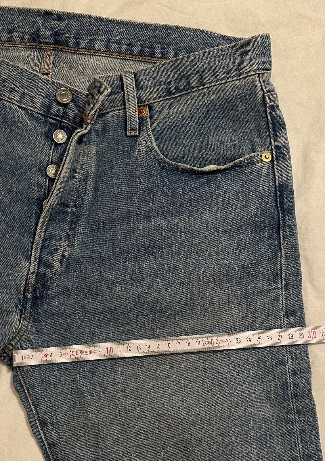 Levi's 501 Jeans W34 L34 Blue Size US 34 / EU 50 - 4 Thumbnail