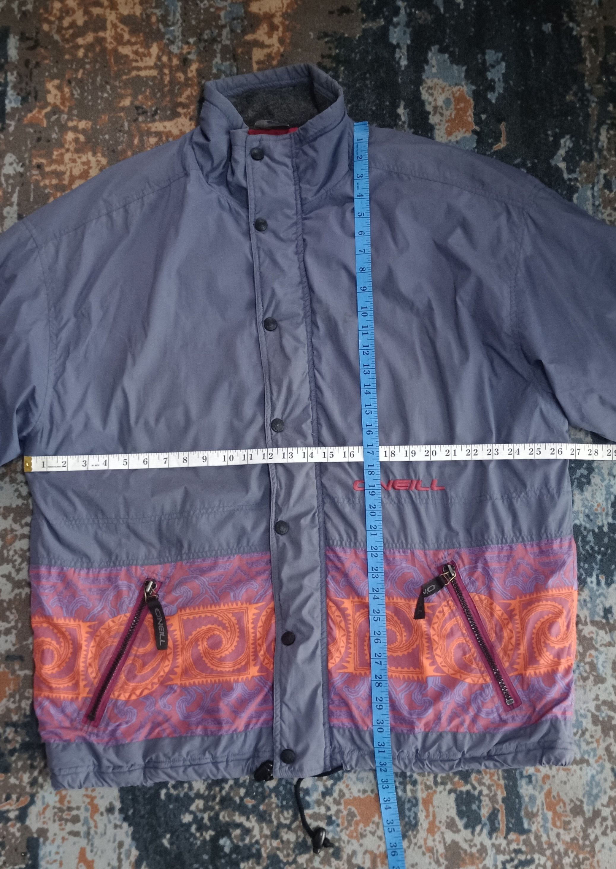 O'Neill × Vintage 90s🔥 Vintage Oneill Art PullOver Jacket Size US XL / EU 56 / 4 - 18 Thumbnail