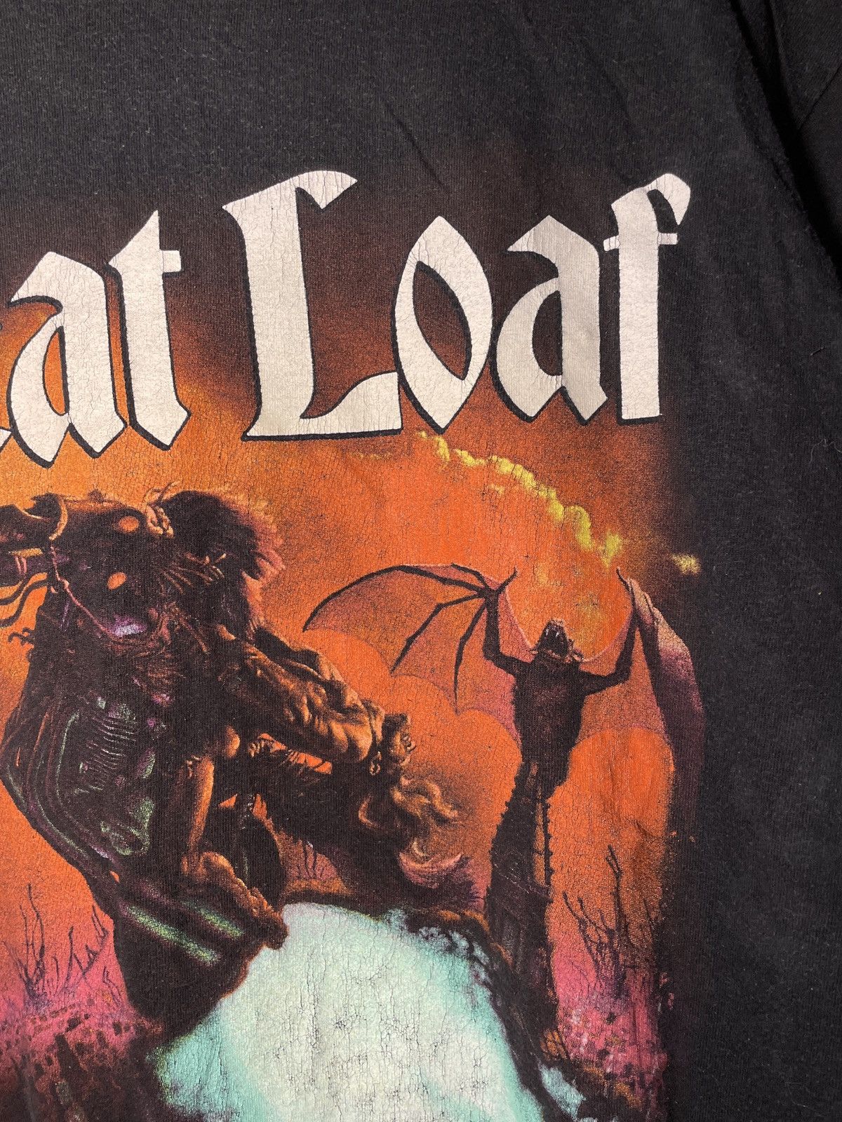 Band Tees Vintage Meat Loaf T Shirt 2002 Tour Tee Shirt Band Hype Y2K Size US L / EU 52-54 / 3 - 3 Thumbnail