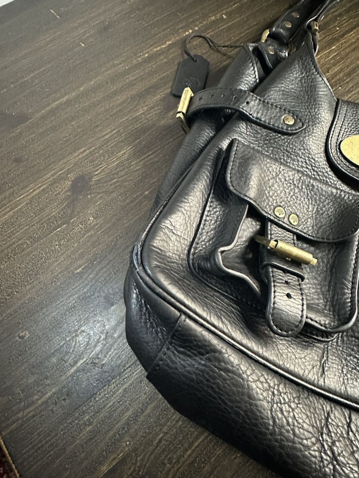 Mulberry Mulberry Annie leather shoulder bag black with tag Size ONE SIZE - 6 Thumbnail