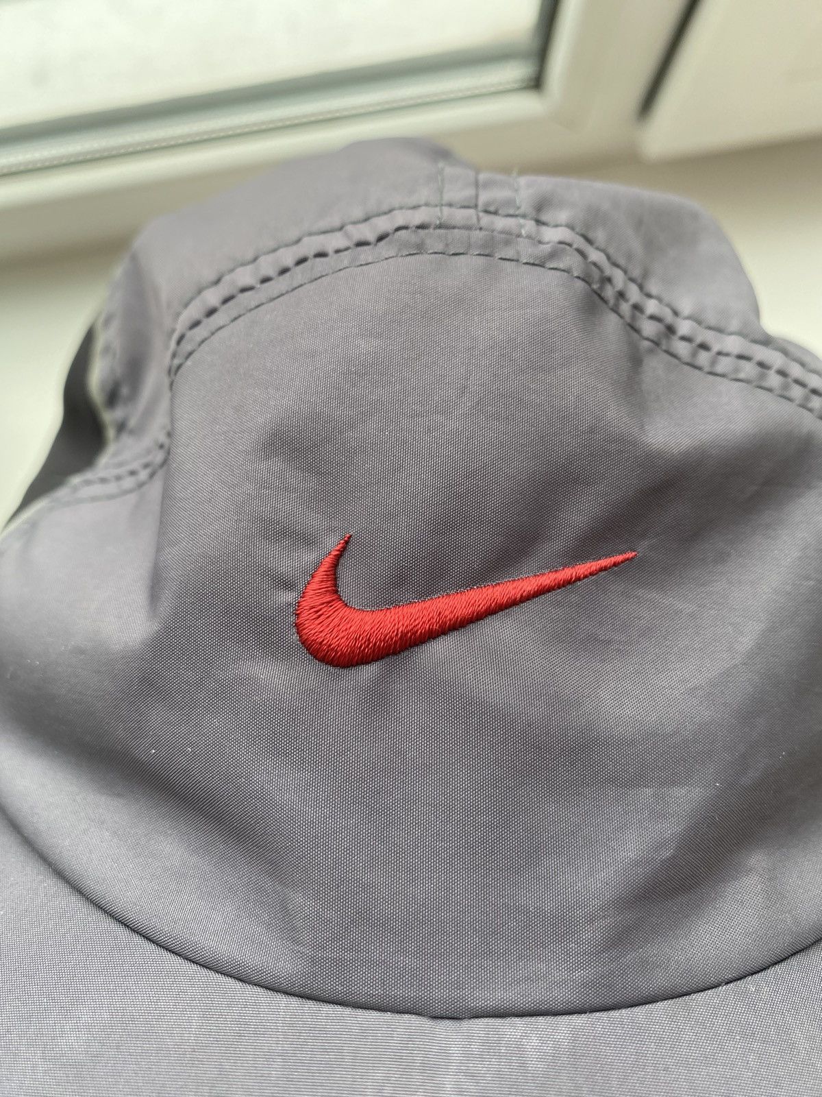 Nike × Vintage Vintage Nike Alpha Project 3M Running 5 Panel Hat Size ONE SIZE - 7 Thumbnail