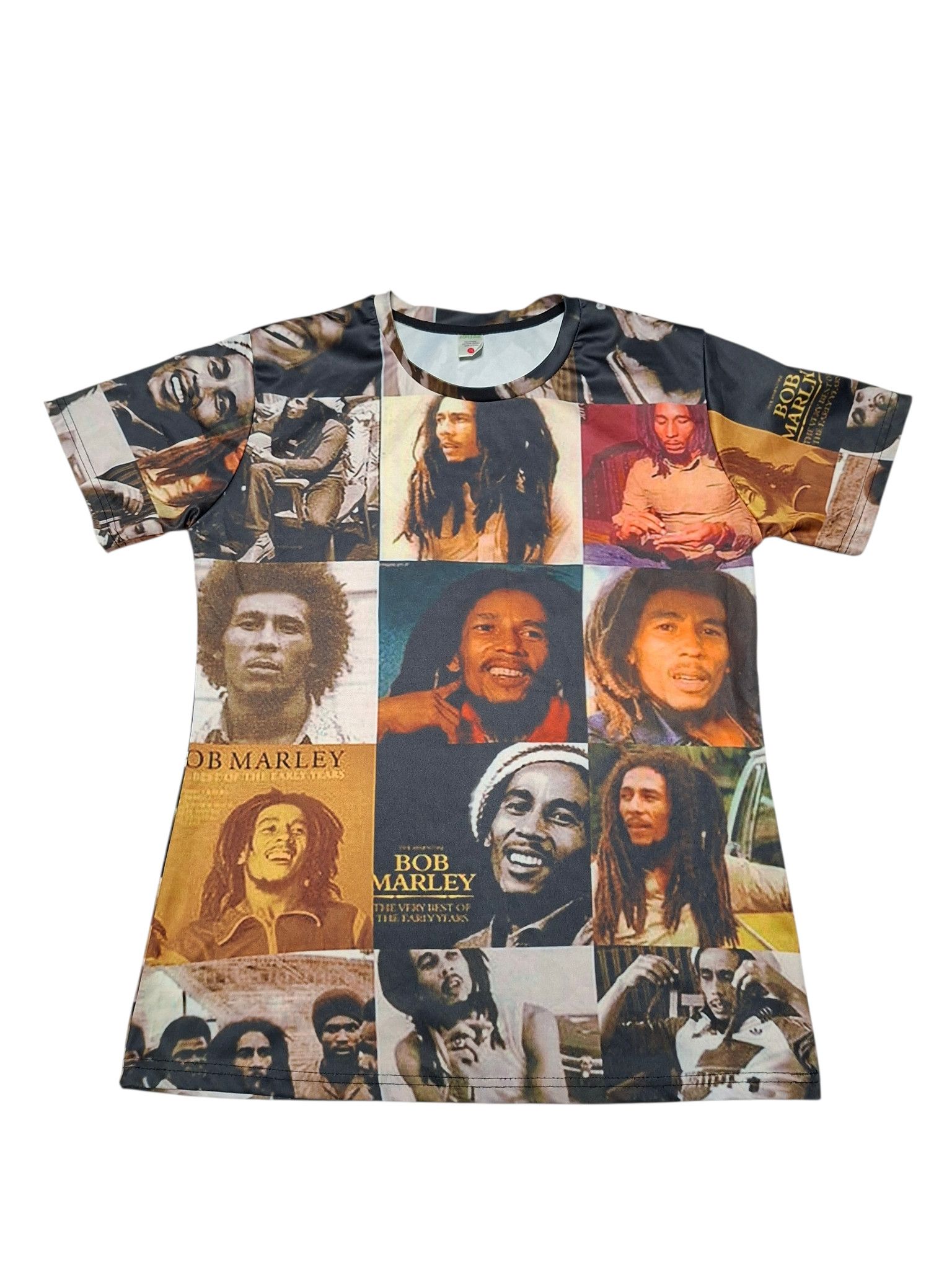 Bob Marley BOB MARLEY OVERPRINT VINTAGE TEE Size US L / EU 52-54 / 3 - 1 Thumbnail