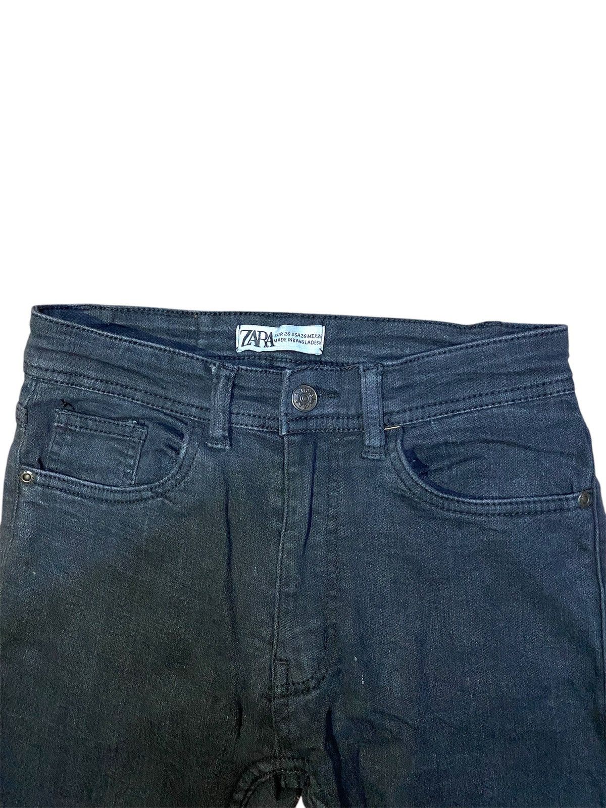 Zara Zara Jeans Bootcut Black Size 26" / US 2 / IT 38 - 2 Thumbnail