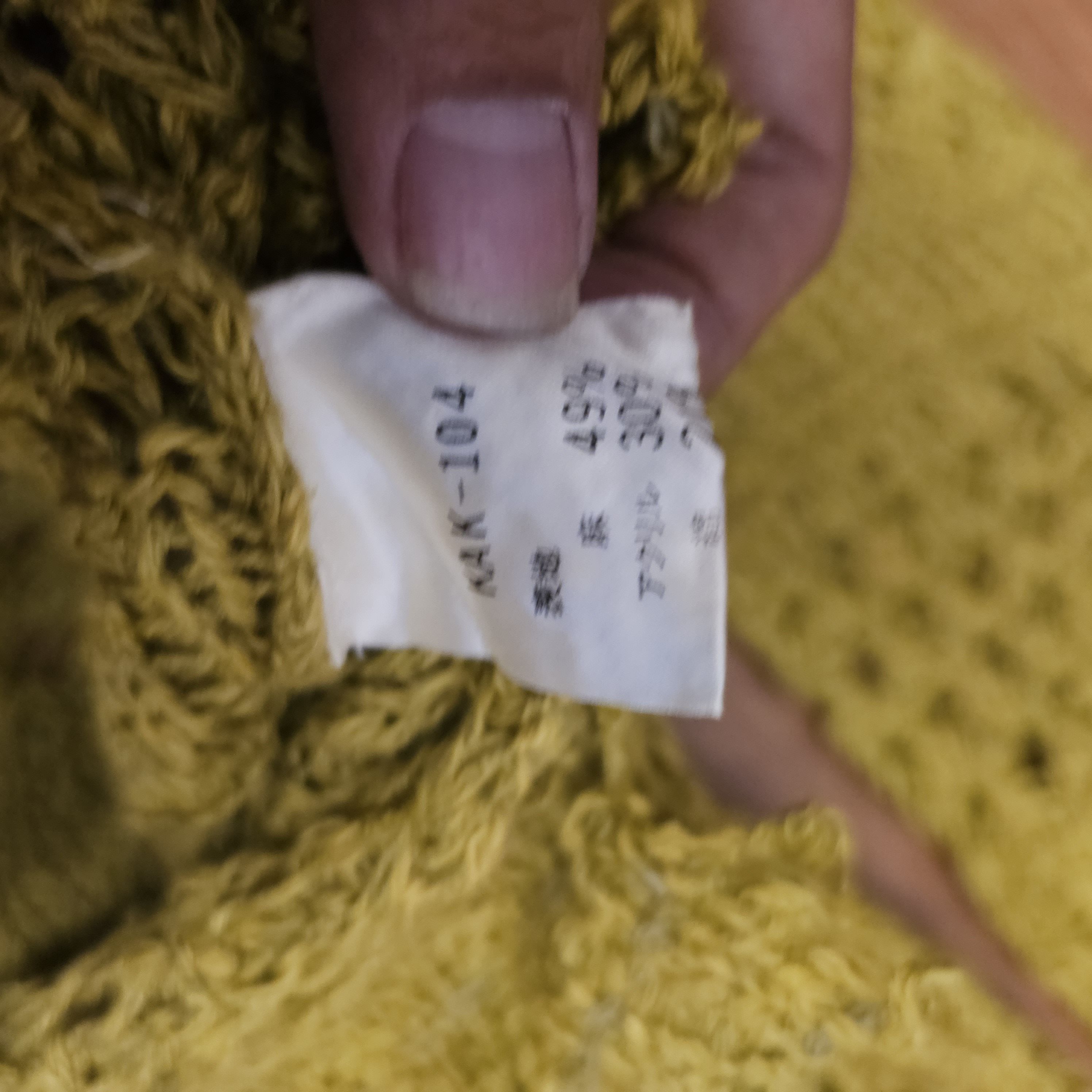 Yoshiyuki Konishi Vtg Ficce Yoshiyuki Konishi Grunge Distressed Knitwear Size US M / EU 48-50 / 2 - 8 Thumbnail
