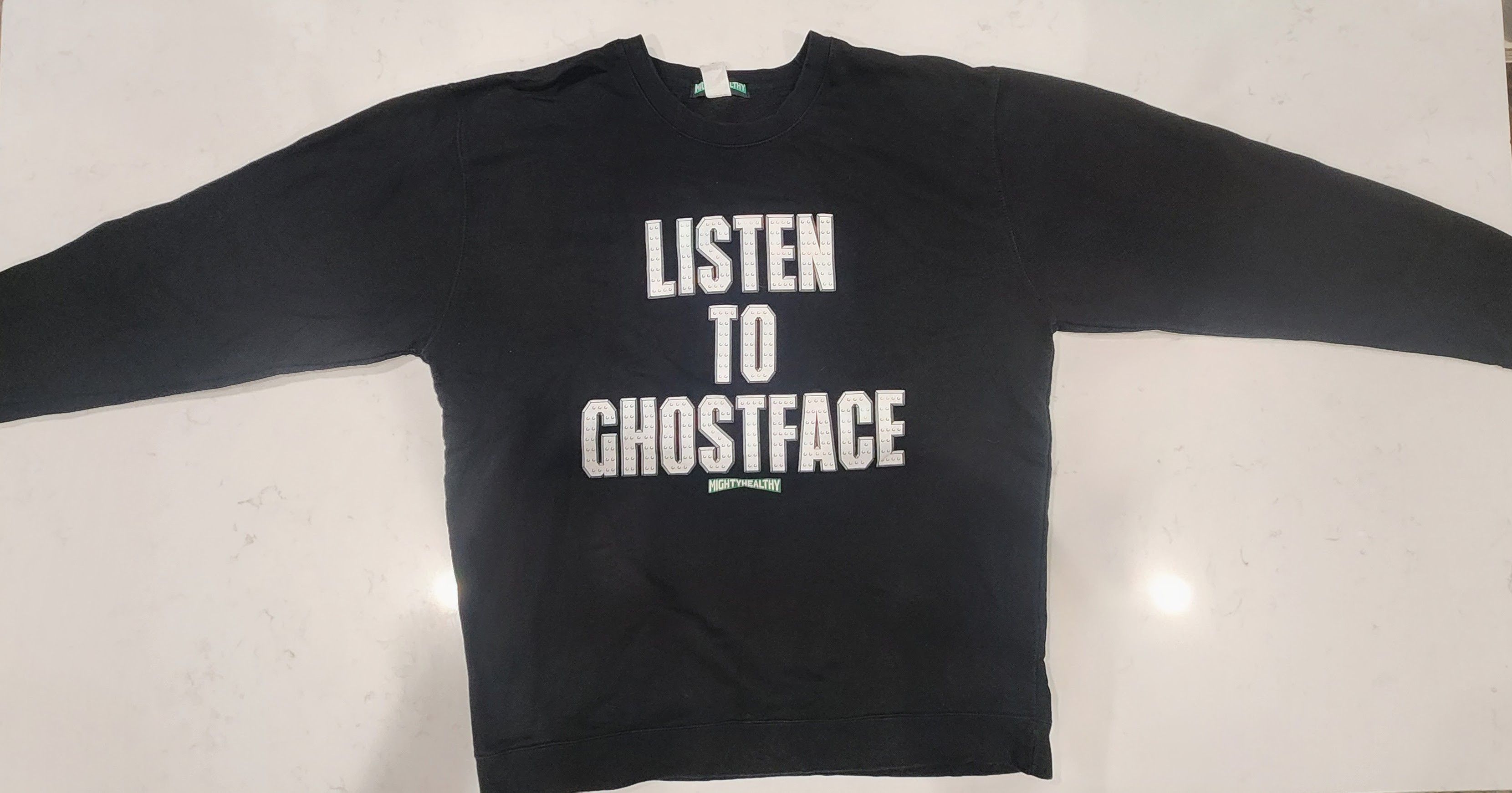 Mighty Healthy Listen to Ghostface Sweatshirt Size US XXL / EU 58 / 5 - 1 Thumbnail