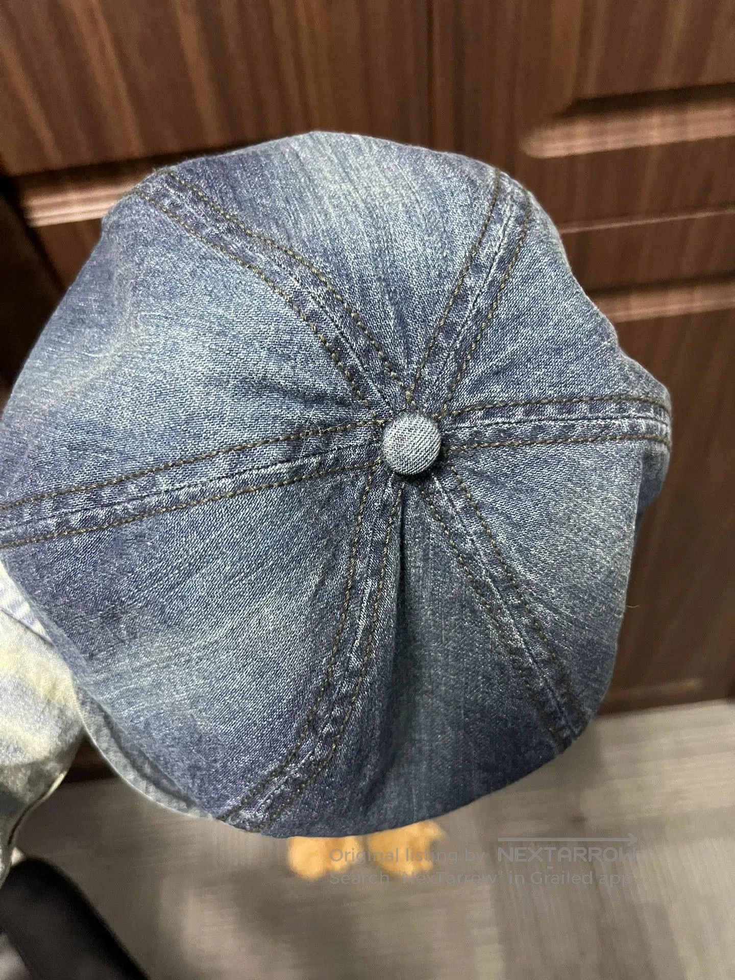 RRL Ralph Lauren RRL Denim Hat in One Size. Size ONE SIZE - 3 Thumbnail