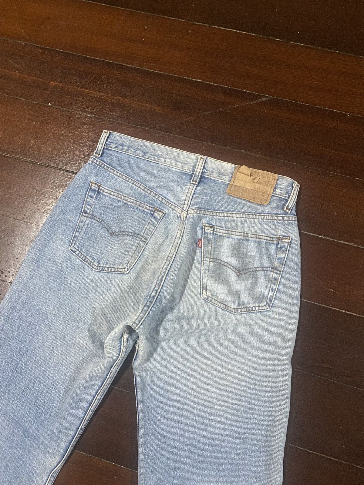 Levi's Vintage early 80s 522 Levis 501 Dirty washed Faded rework Size US 31 - 14 Thumbnail